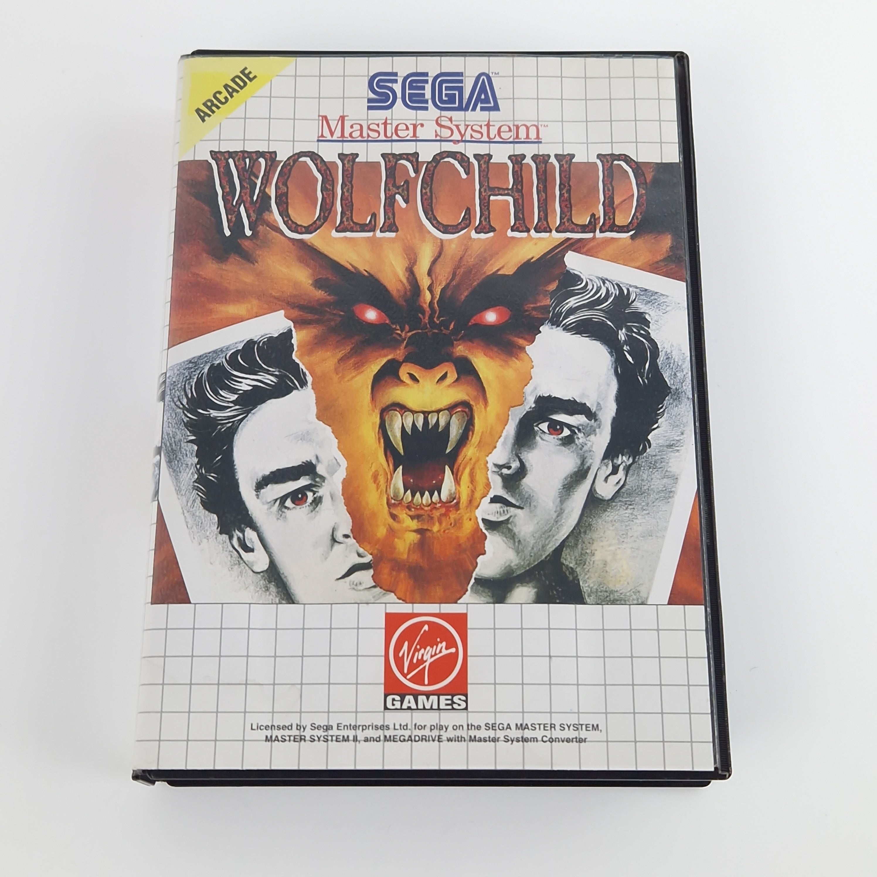 Sega Master System Spiel – Wolfchild Modul OVP ohne Anleitung