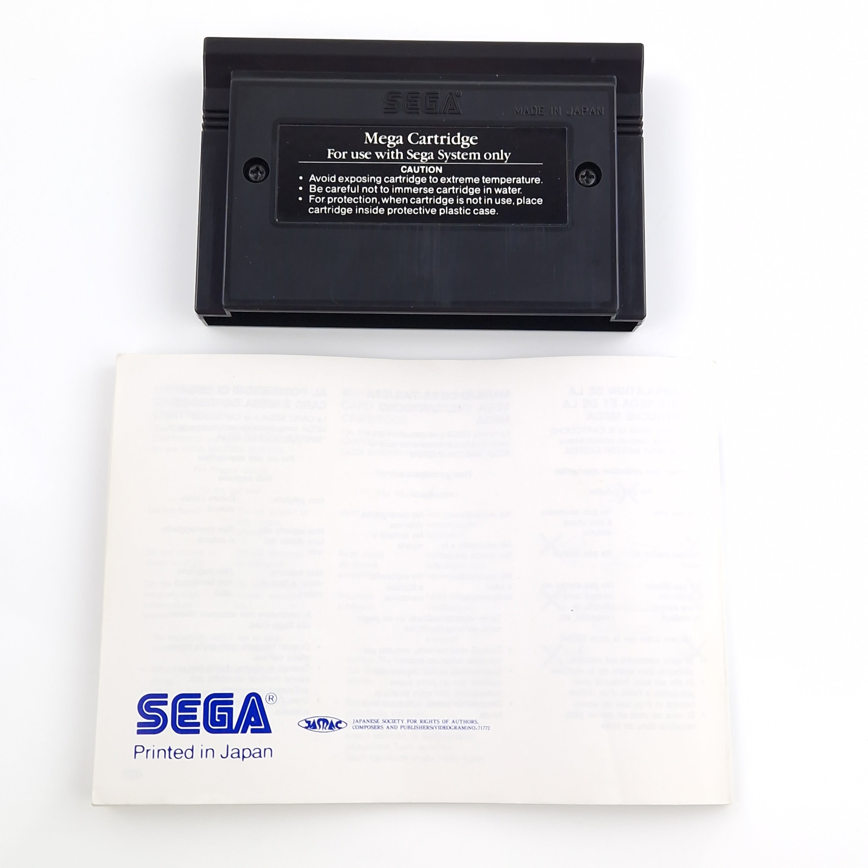 Sega Master System Spiel – Wonder Boy in Monster Land OVP