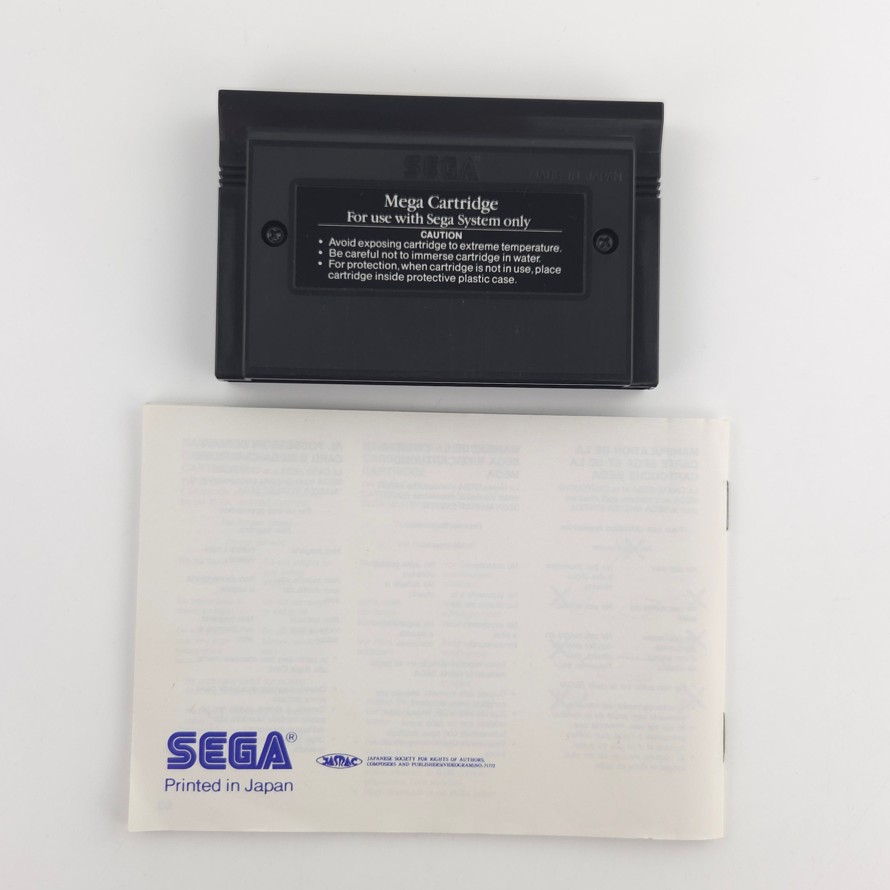 Sega Master System Spiel Wonder Boy in Monster Land OVP