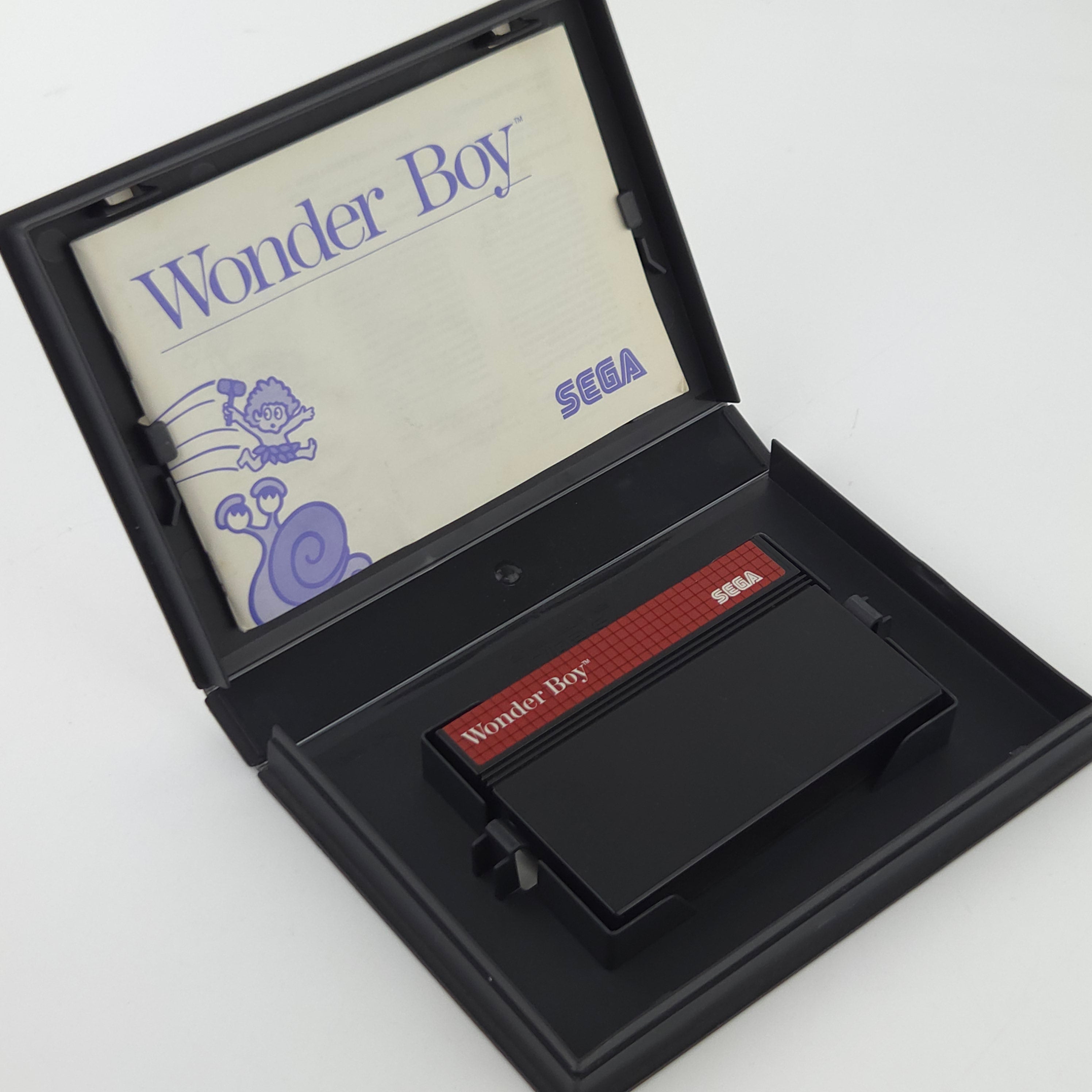 Sega Master System Spiel Wonder Boy OVP PAL