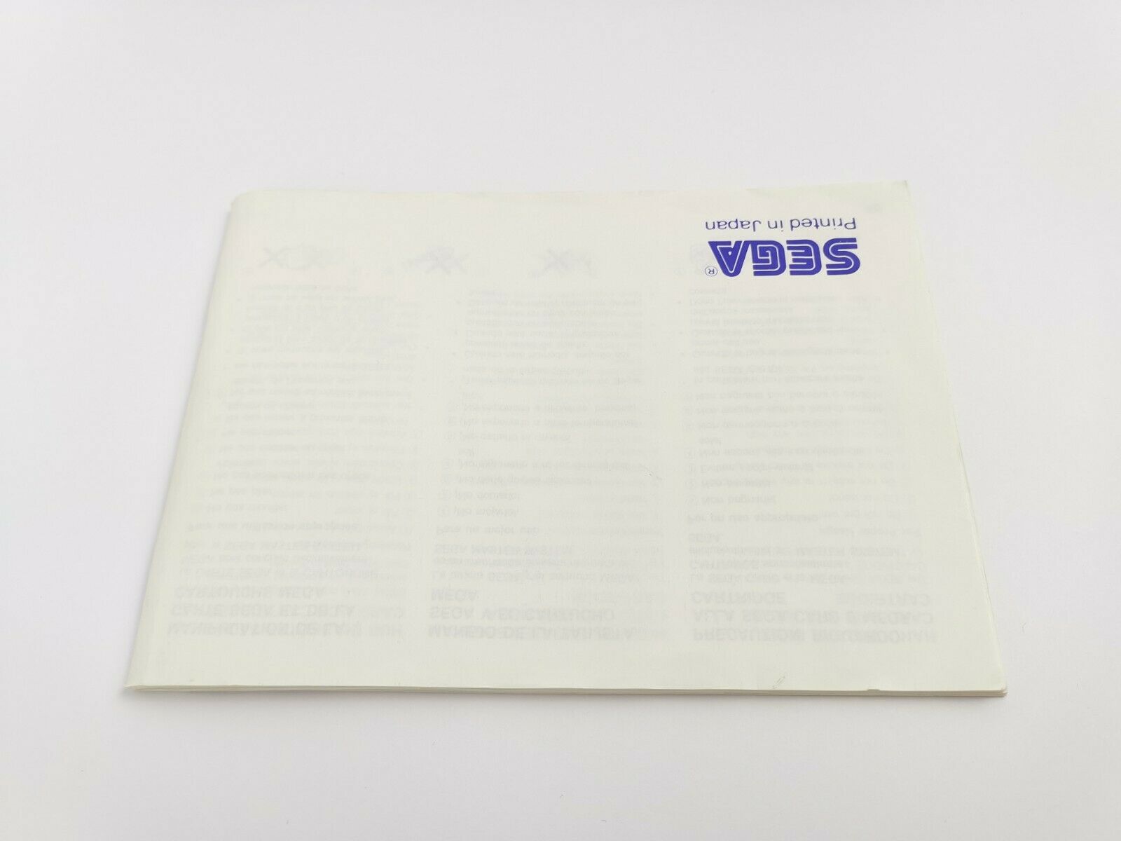 Sega Master System Spiel – World Games OVP PAL