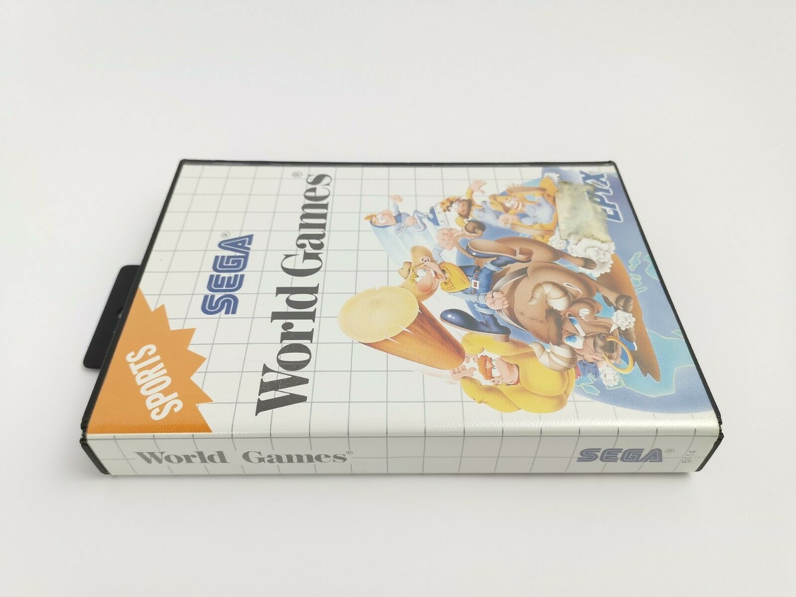 Sega Master System Spiel – World Games OVP PAL