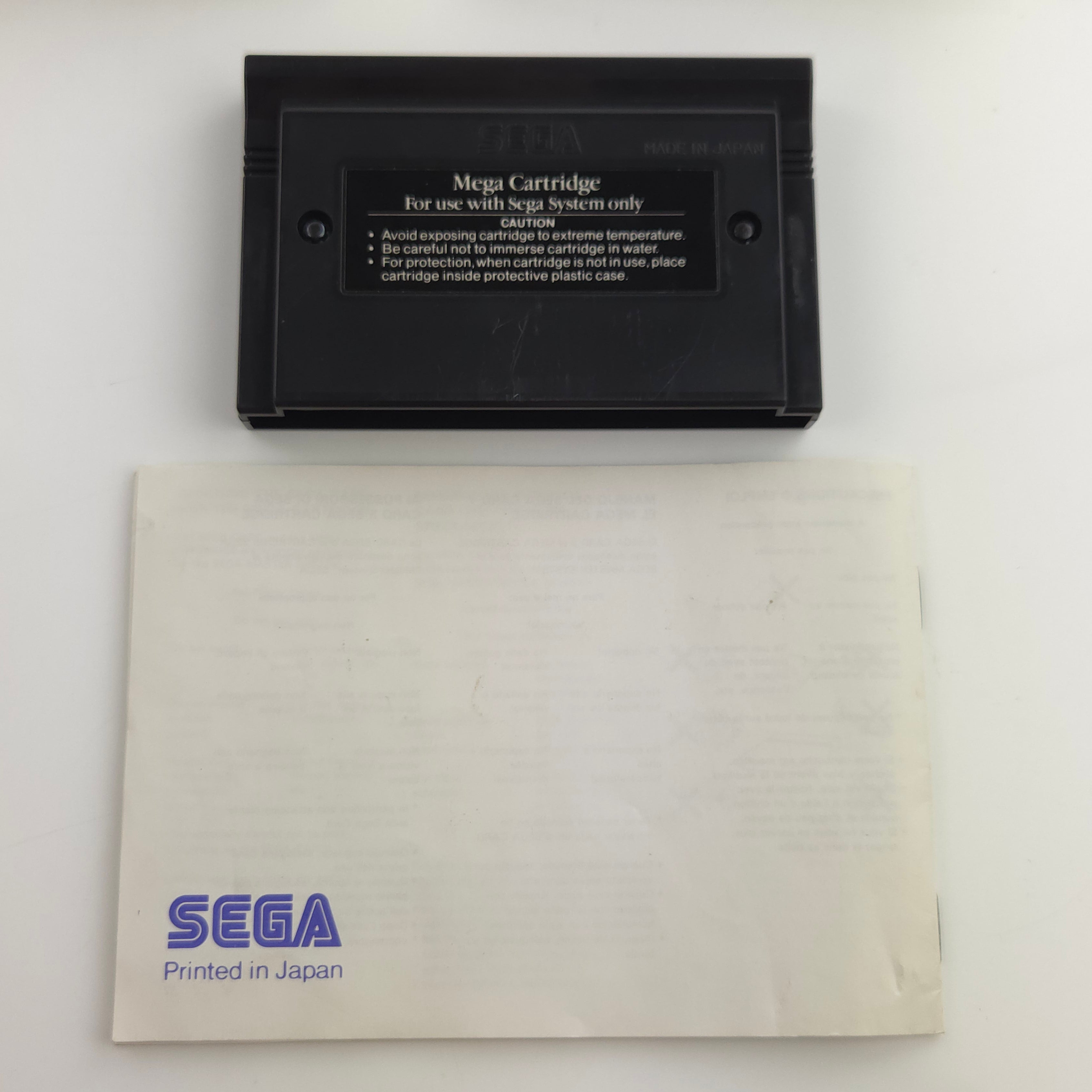 Sega Master System Spiel – World Grand Prix OVP PAL