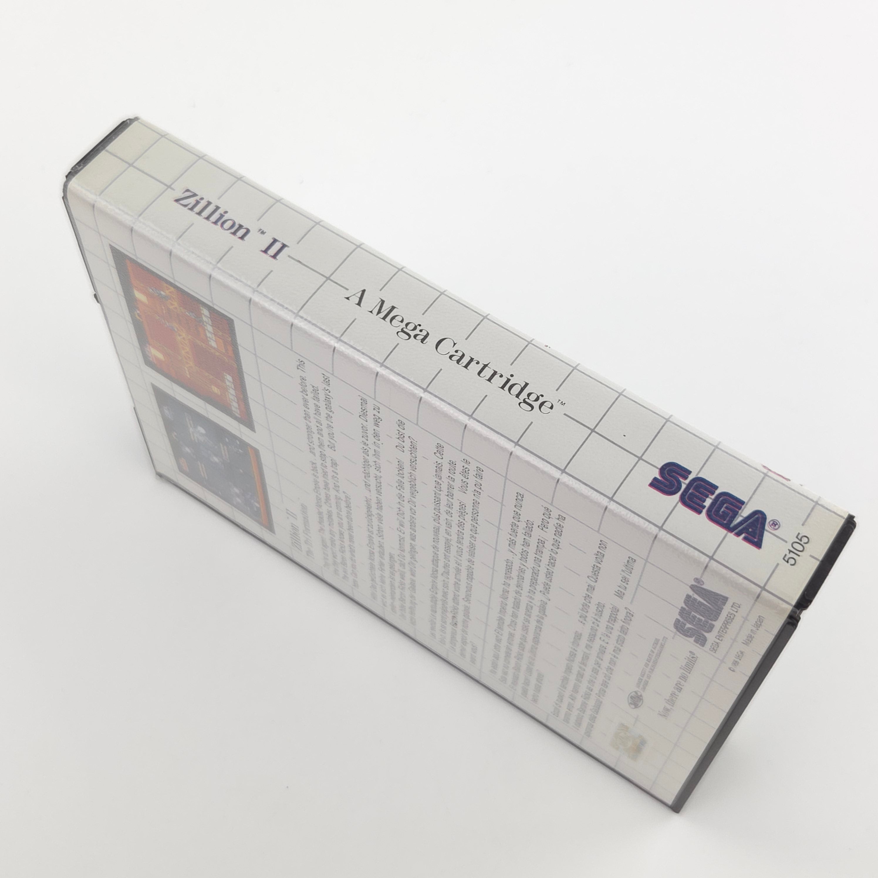 Sega Master System Spiel Zillion II Tri Formation OVP PAL