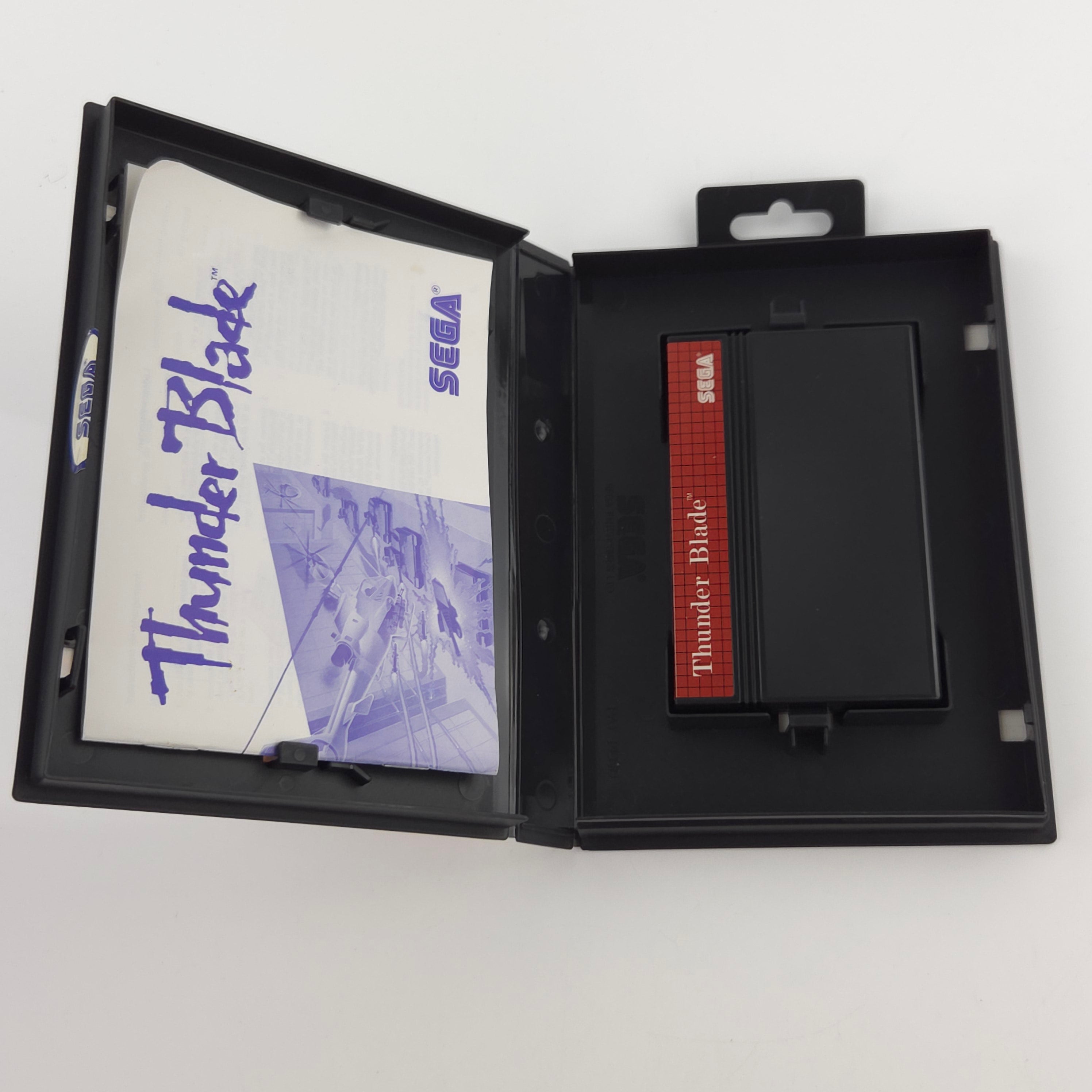 Sega Master System Spiel Thunder Blade MS OVP PAL EUR