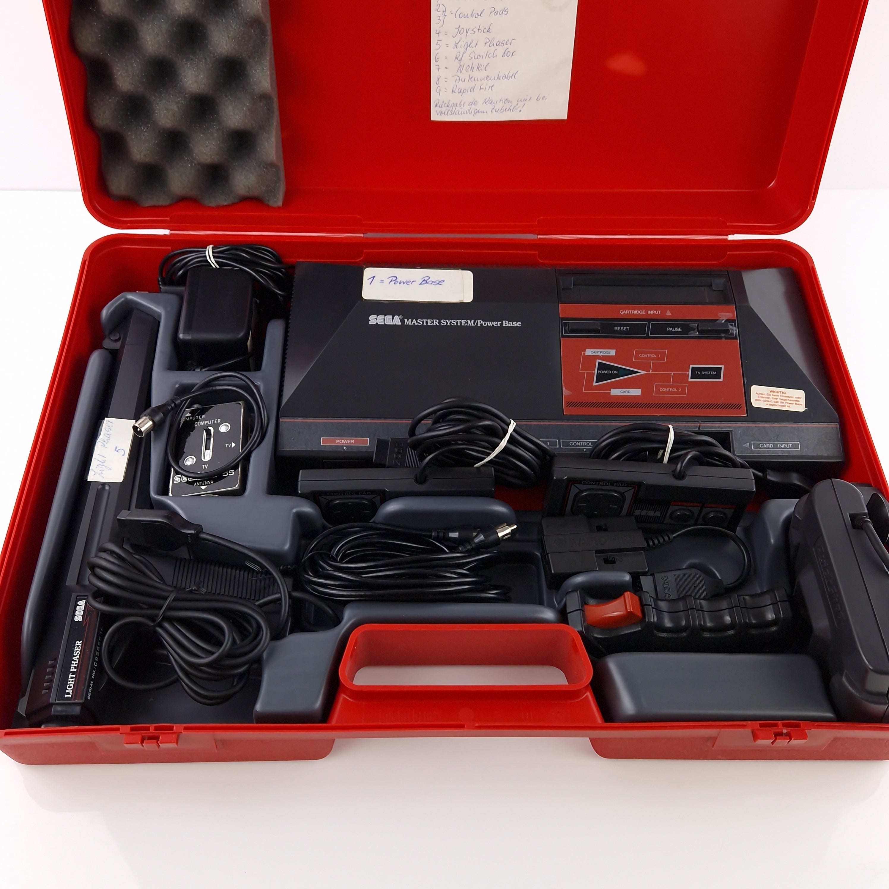 Sega Master System Ultra Promo Koffer Konsole Promo