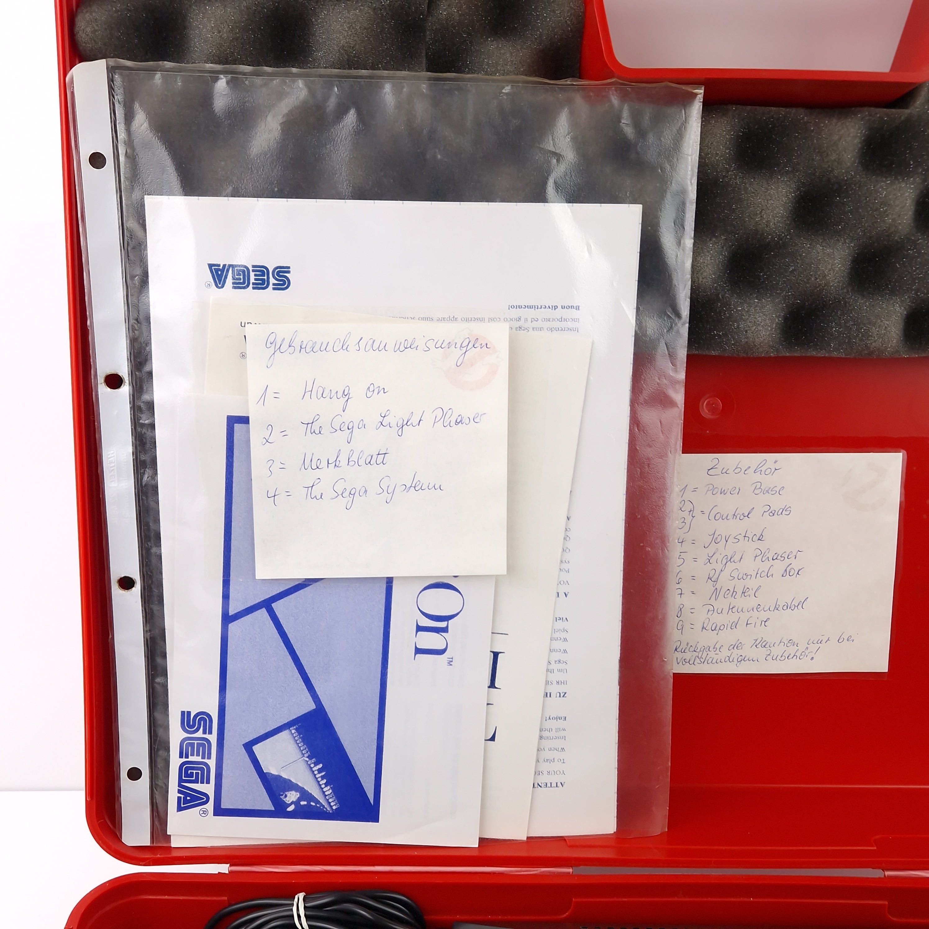 Sega Master System Ultra Promo Koffer Konsole Promo