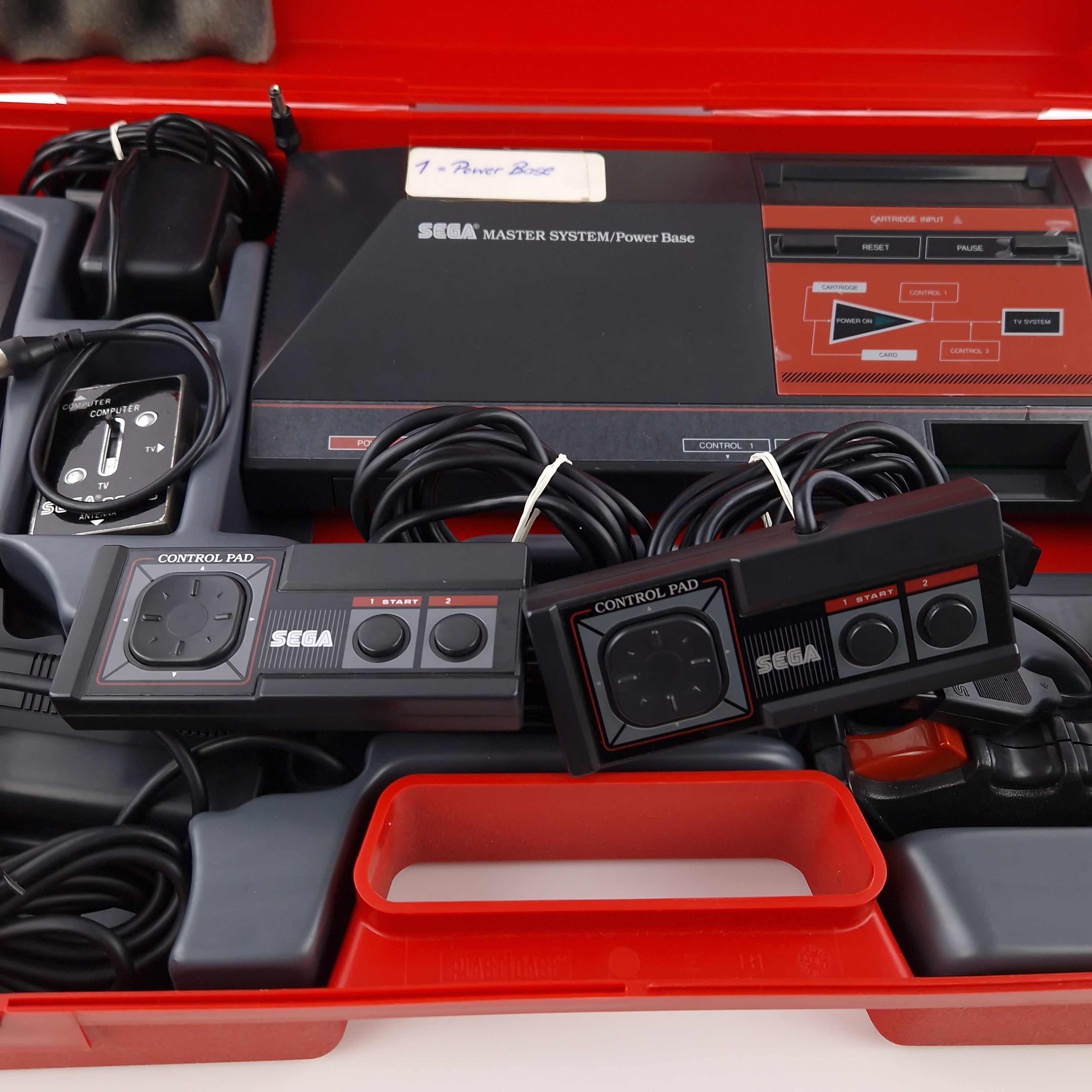 Sega Master System Ultra Promo Koffer Konsole Promo