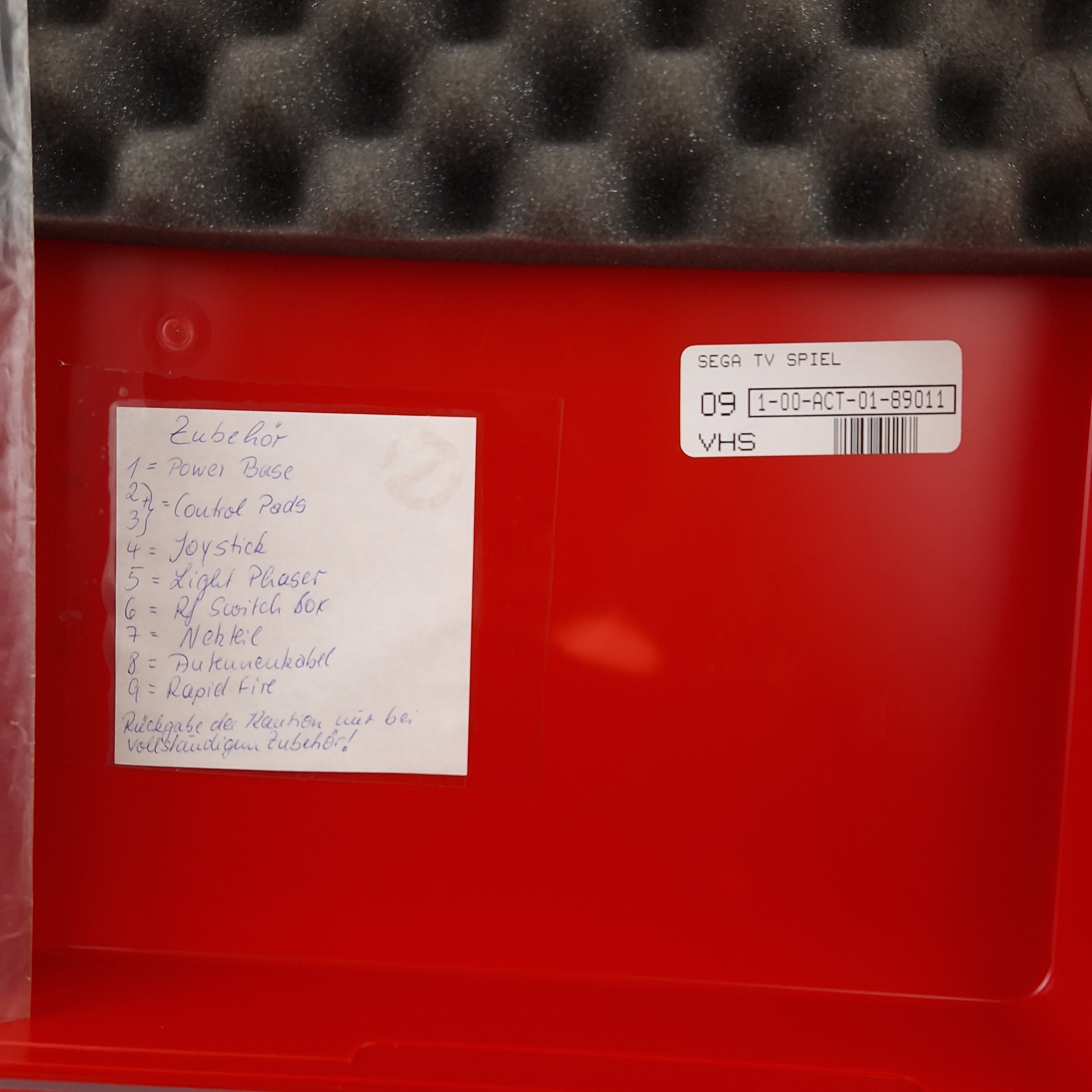 Sega Master System Ultra Promo Koffer Konsole Promo