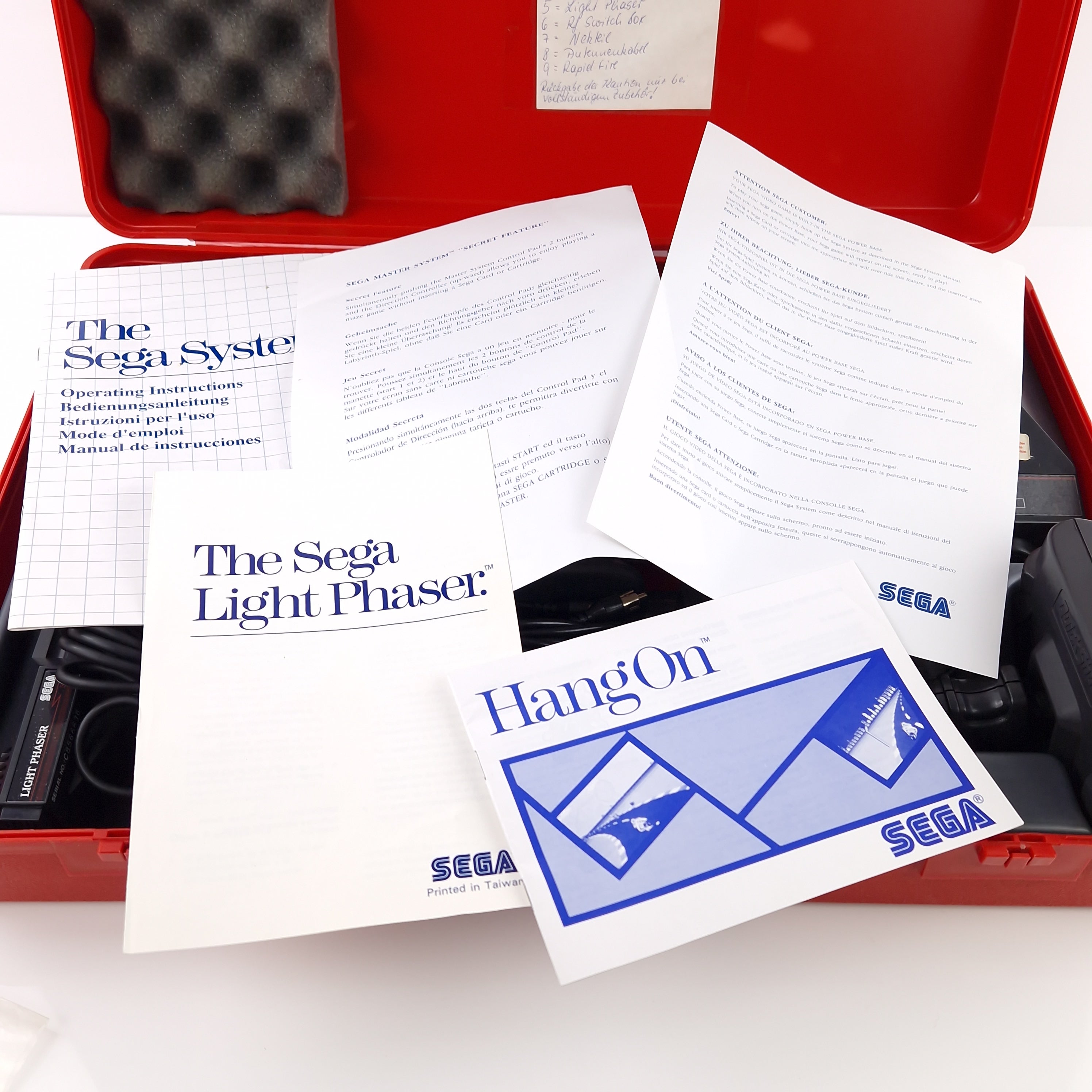 Sega Master System Ultra Promo Koffer Konsole Promo