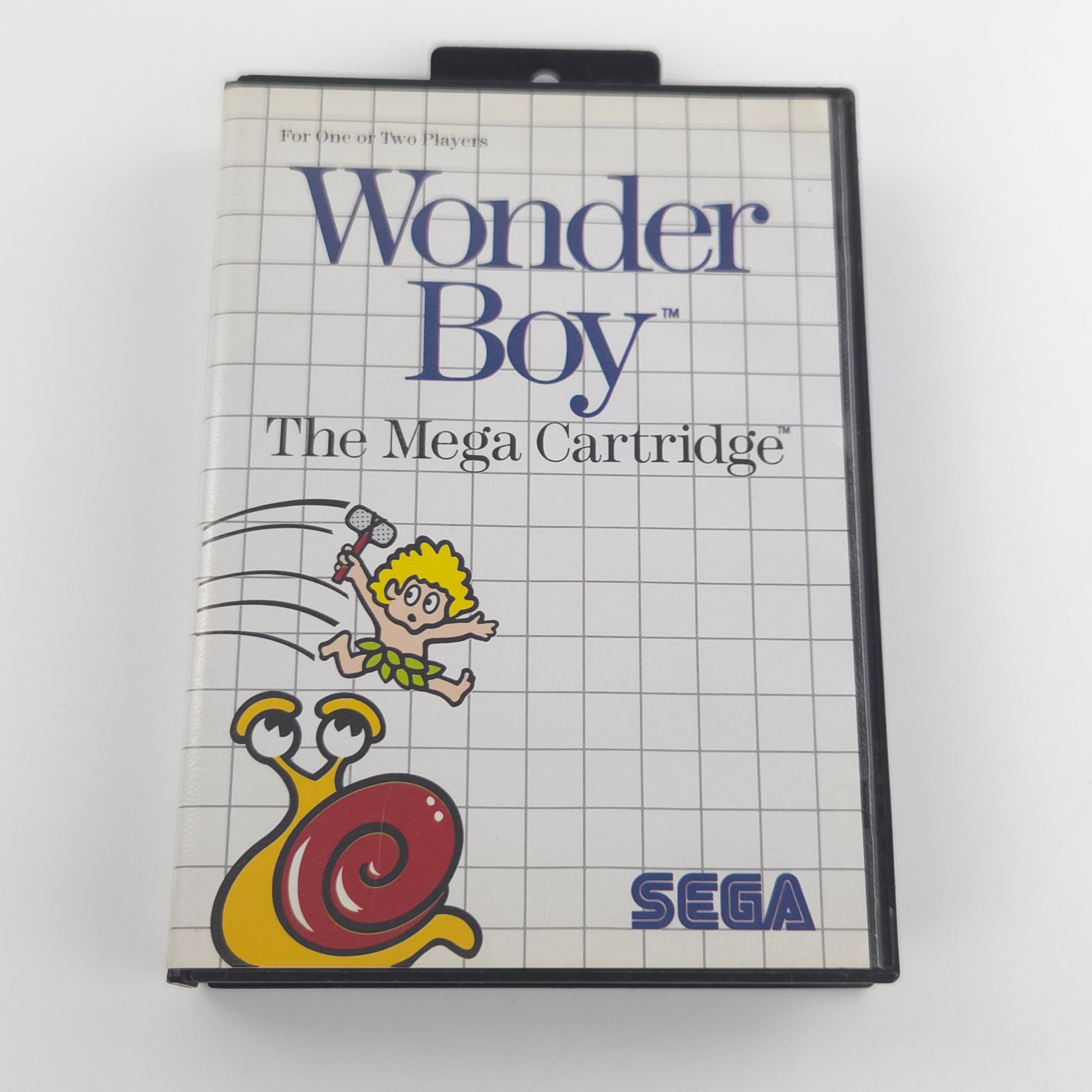 Sega Master System Spiel Wonder Boy Modul Anleitung OVP