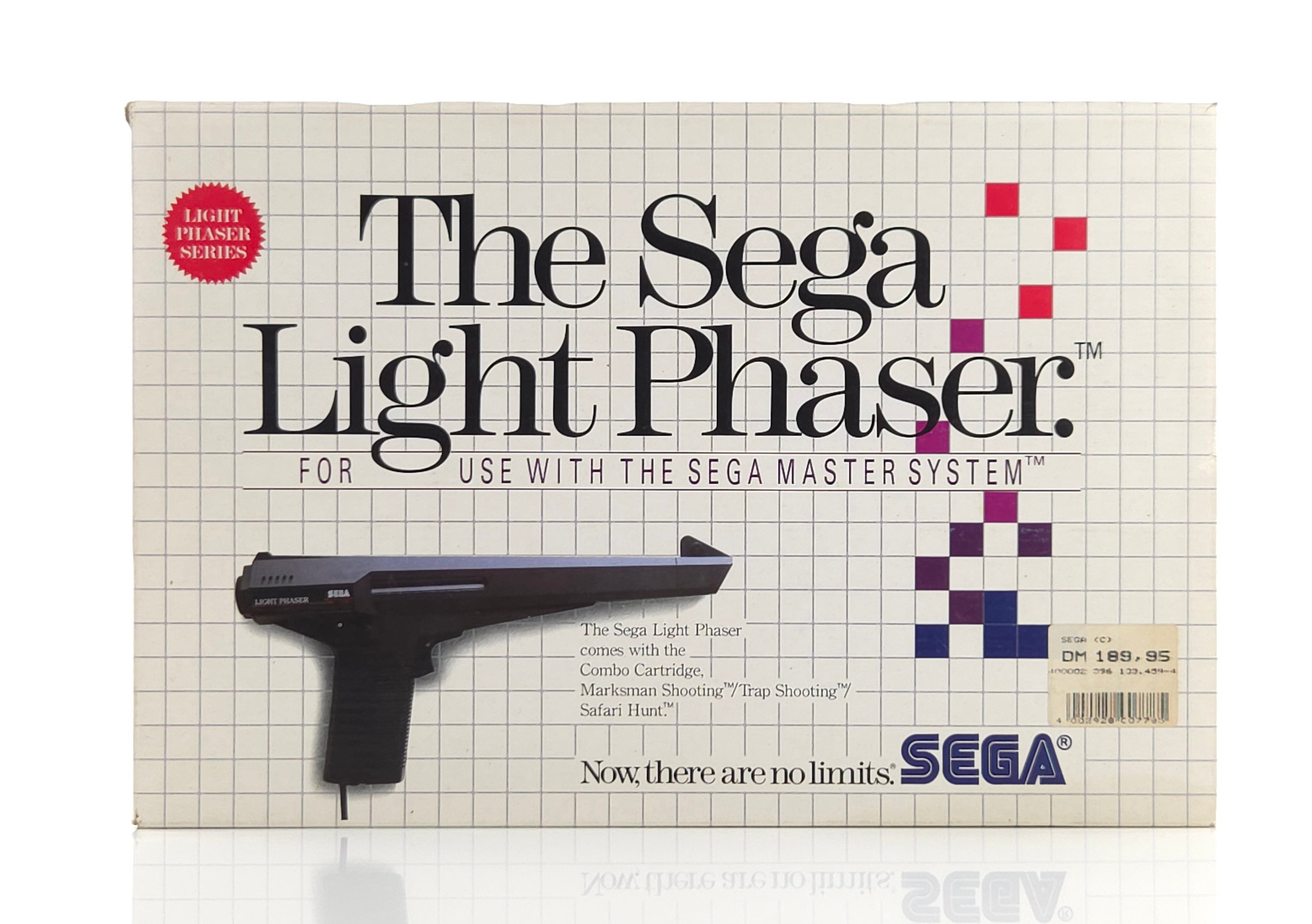 Sega Master System Zubehör Sega Light Phaser OVP Spiel