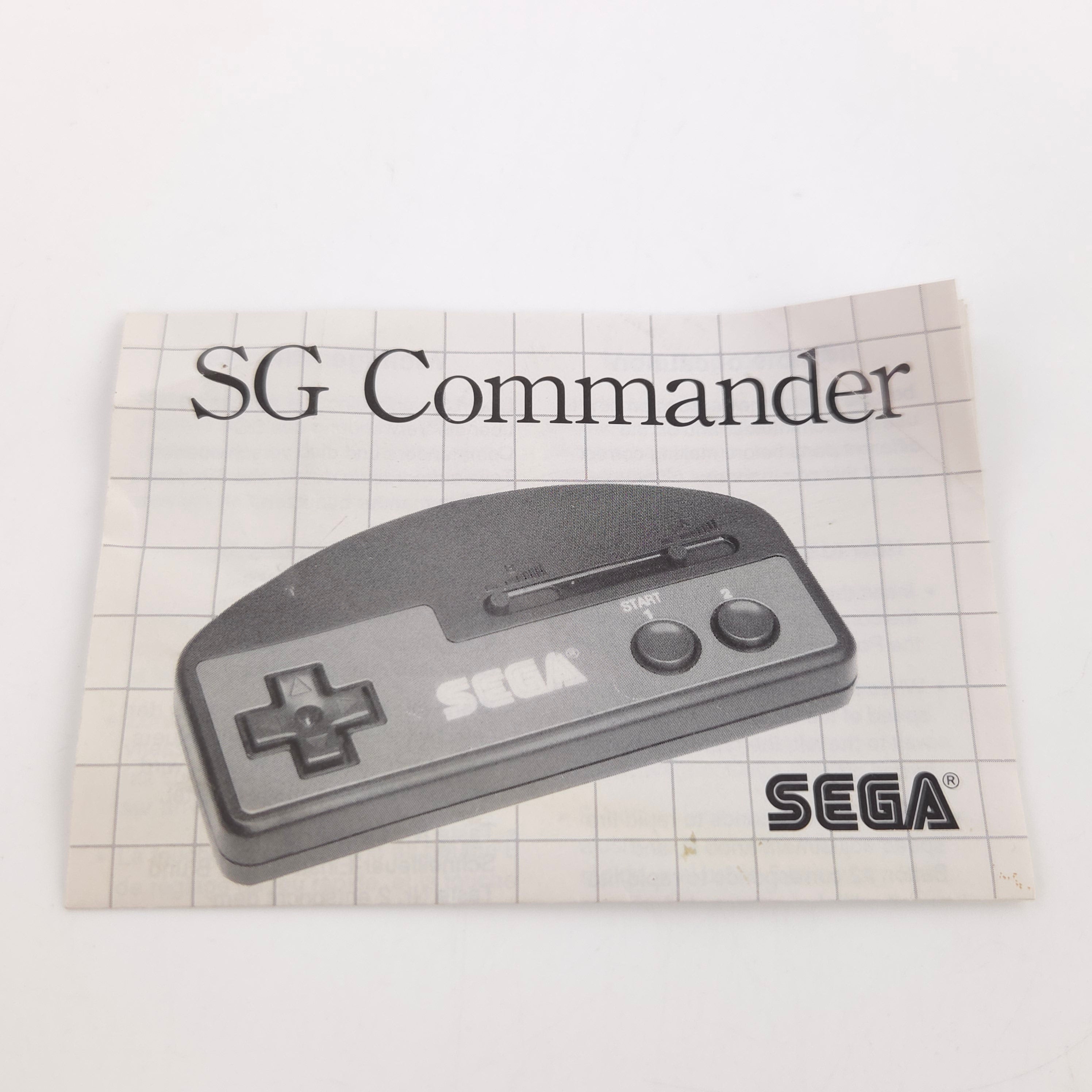 Sega Master System SG Command Controller mit Anleitung PAL