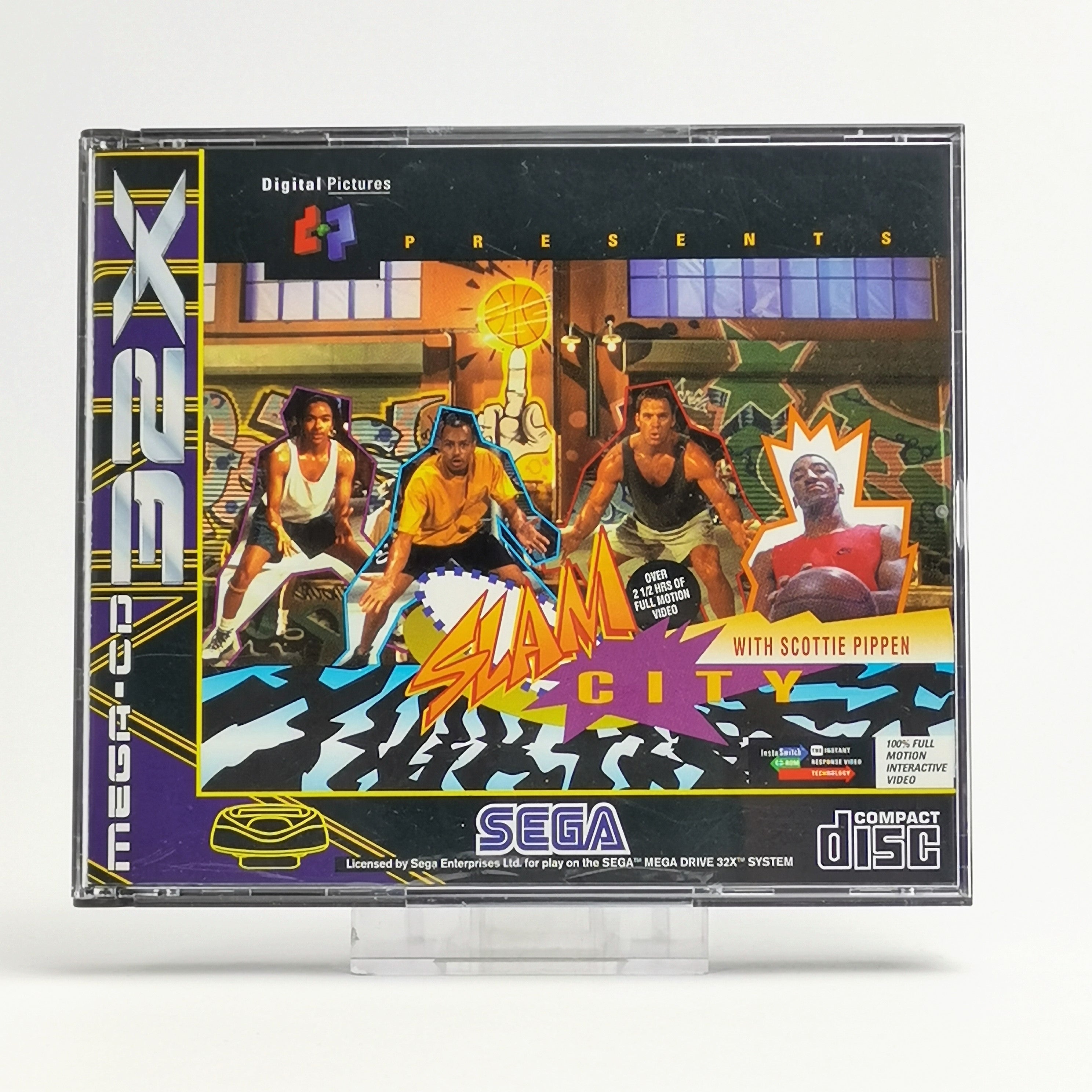 Mega-CD 32X Spiel – Slam City with Scottie Pippen PAL OVP