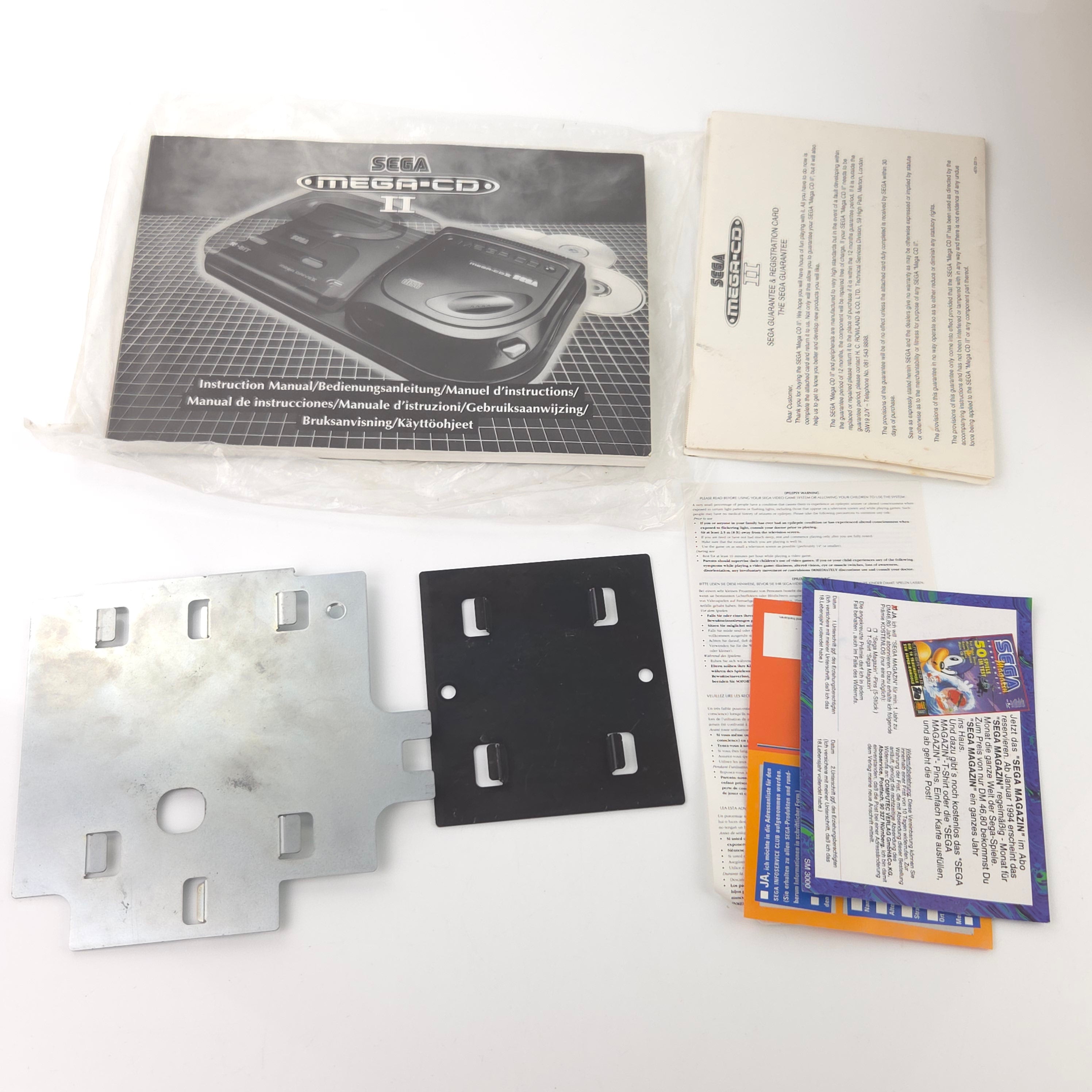 Sega Mega Drive Mega-CD II Adapter Zubehör OVP