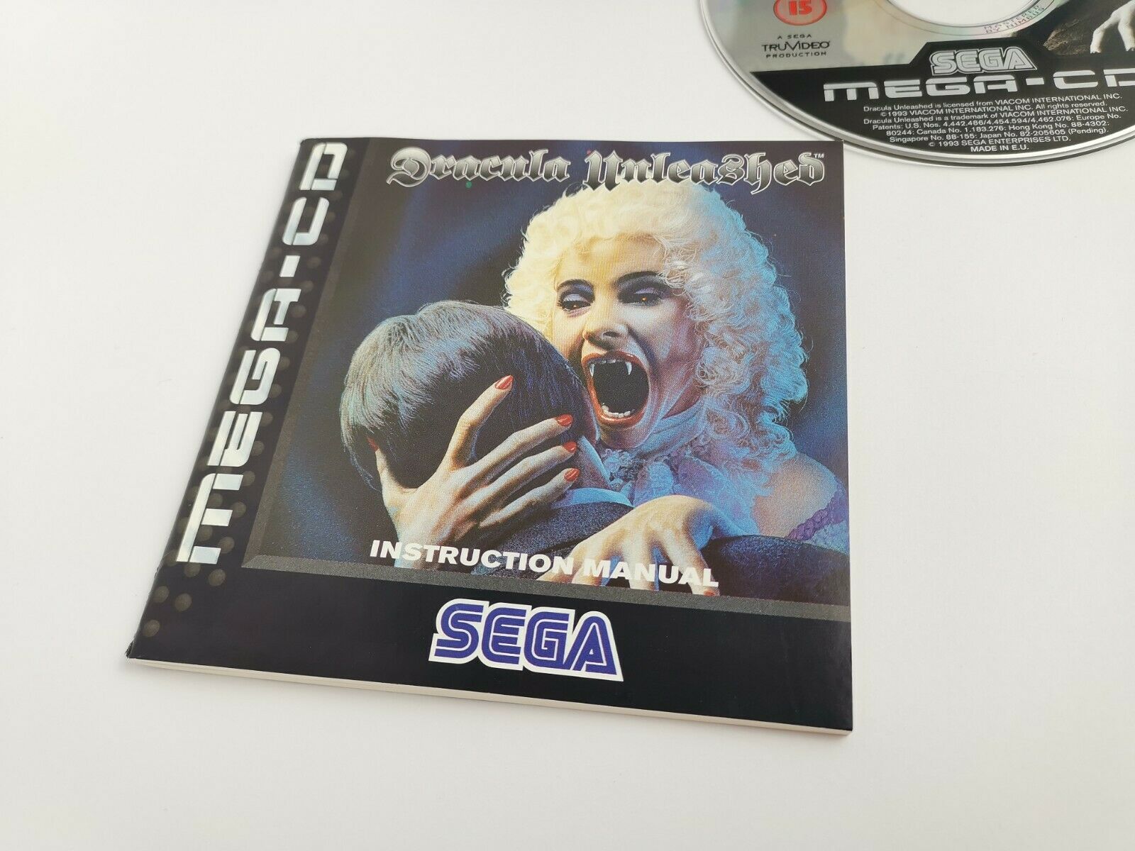 Sega Mega CD Spiel – Dracula Unleashed PAL OVP