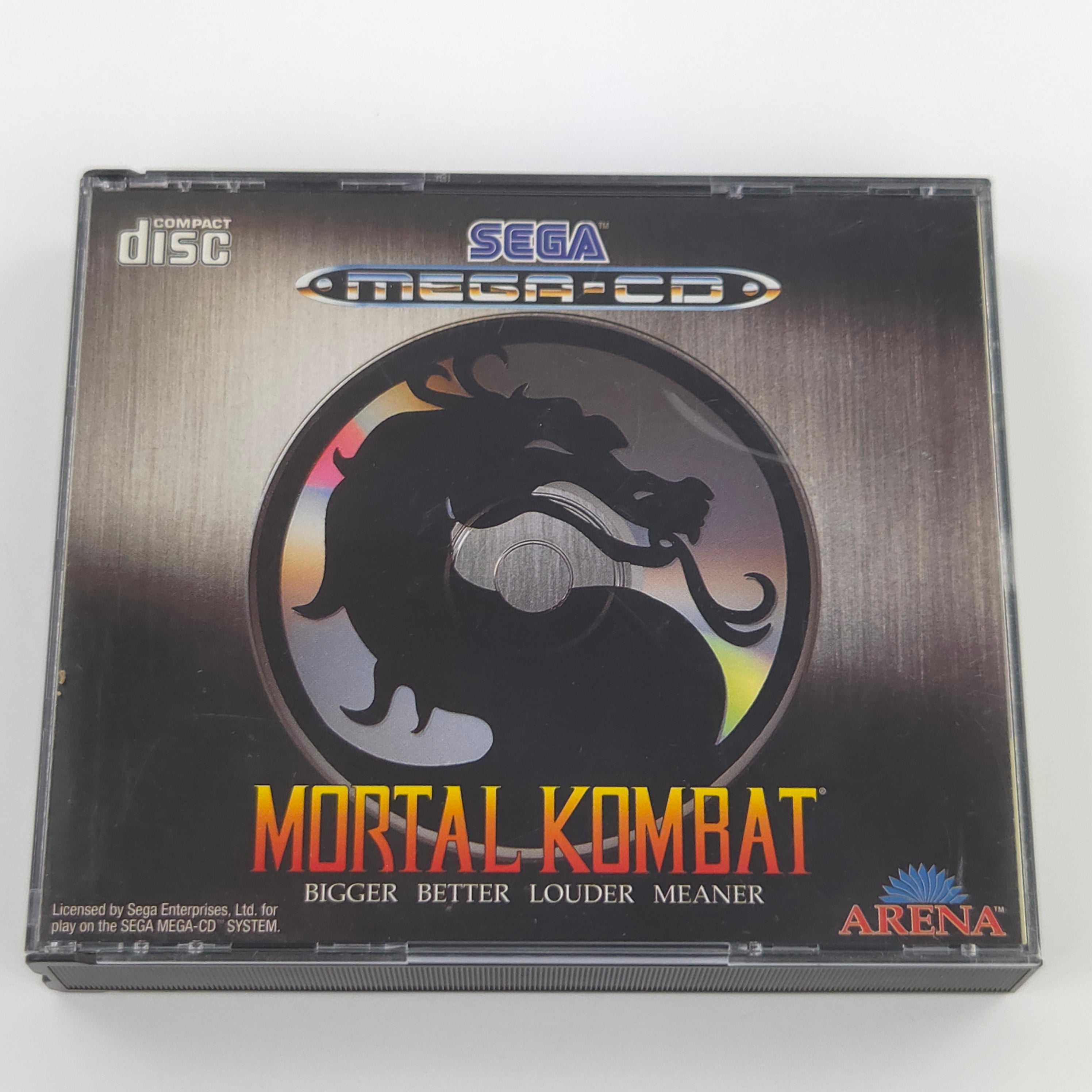 Sega Mega-CD Spiel – Mortal Kombat (PAL OVP)