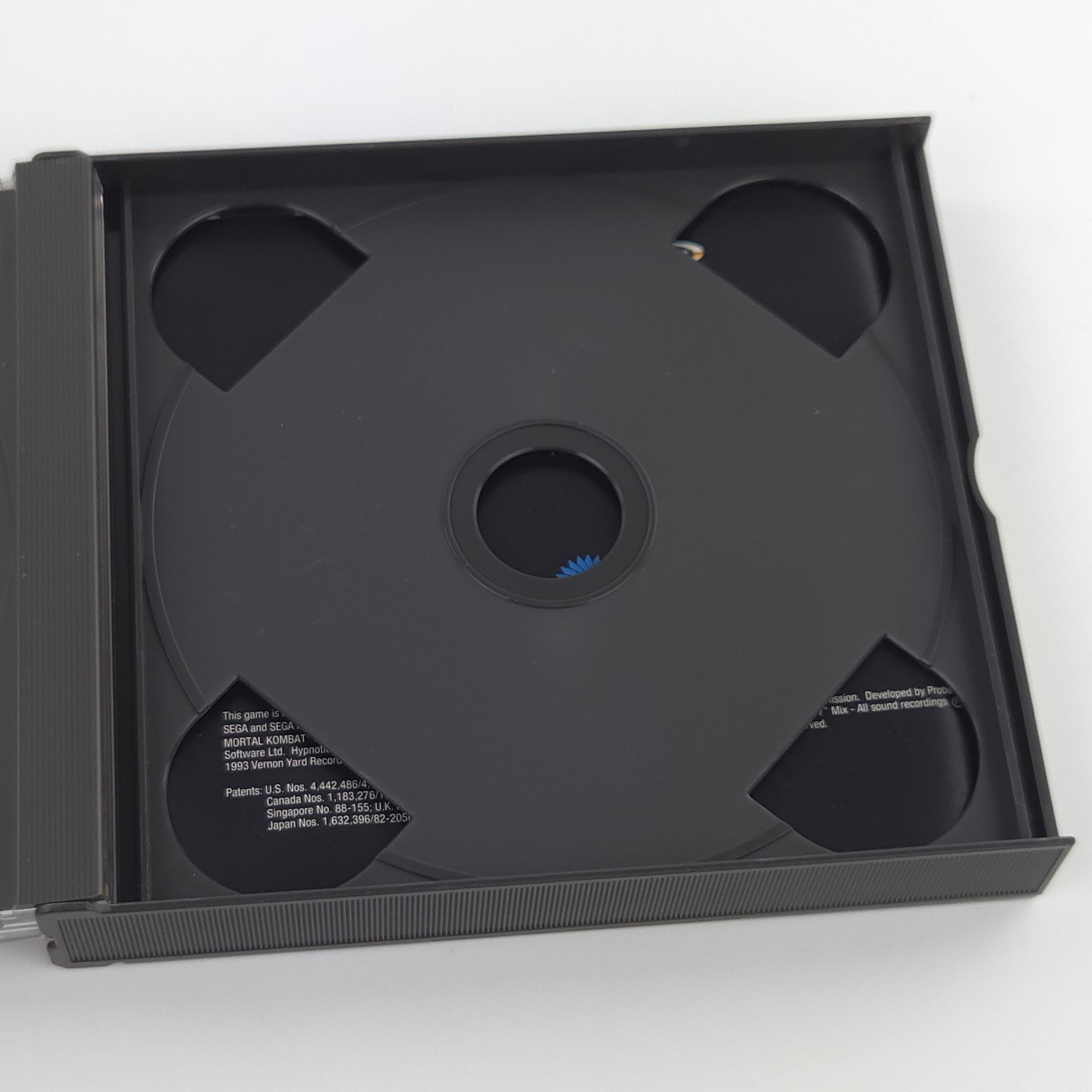 Sega Mega-CD Spiel – Mortal Kombat (PAL OVP)