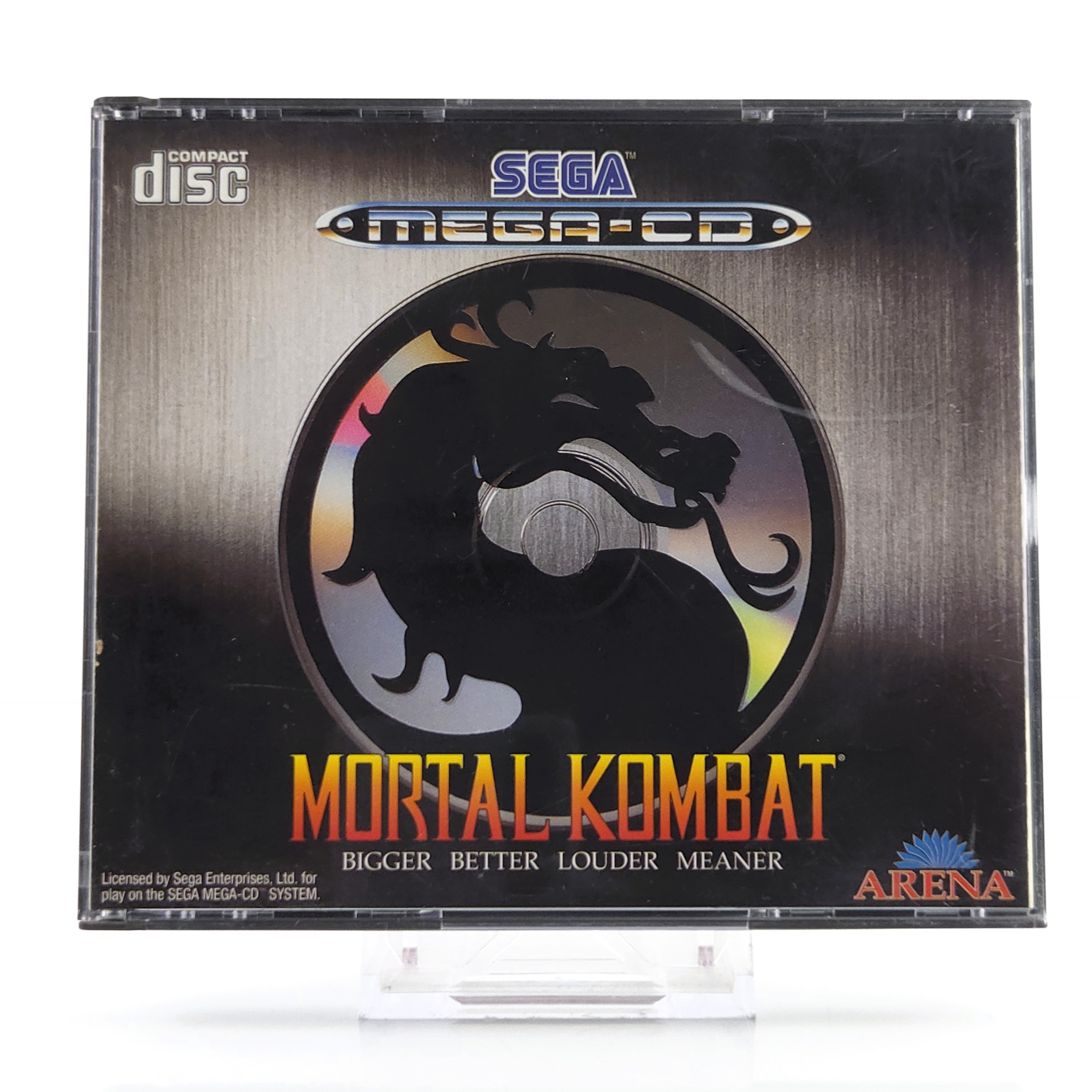 Sega Mega-CD Spiel – Mortal Kombat (PAL OVP)