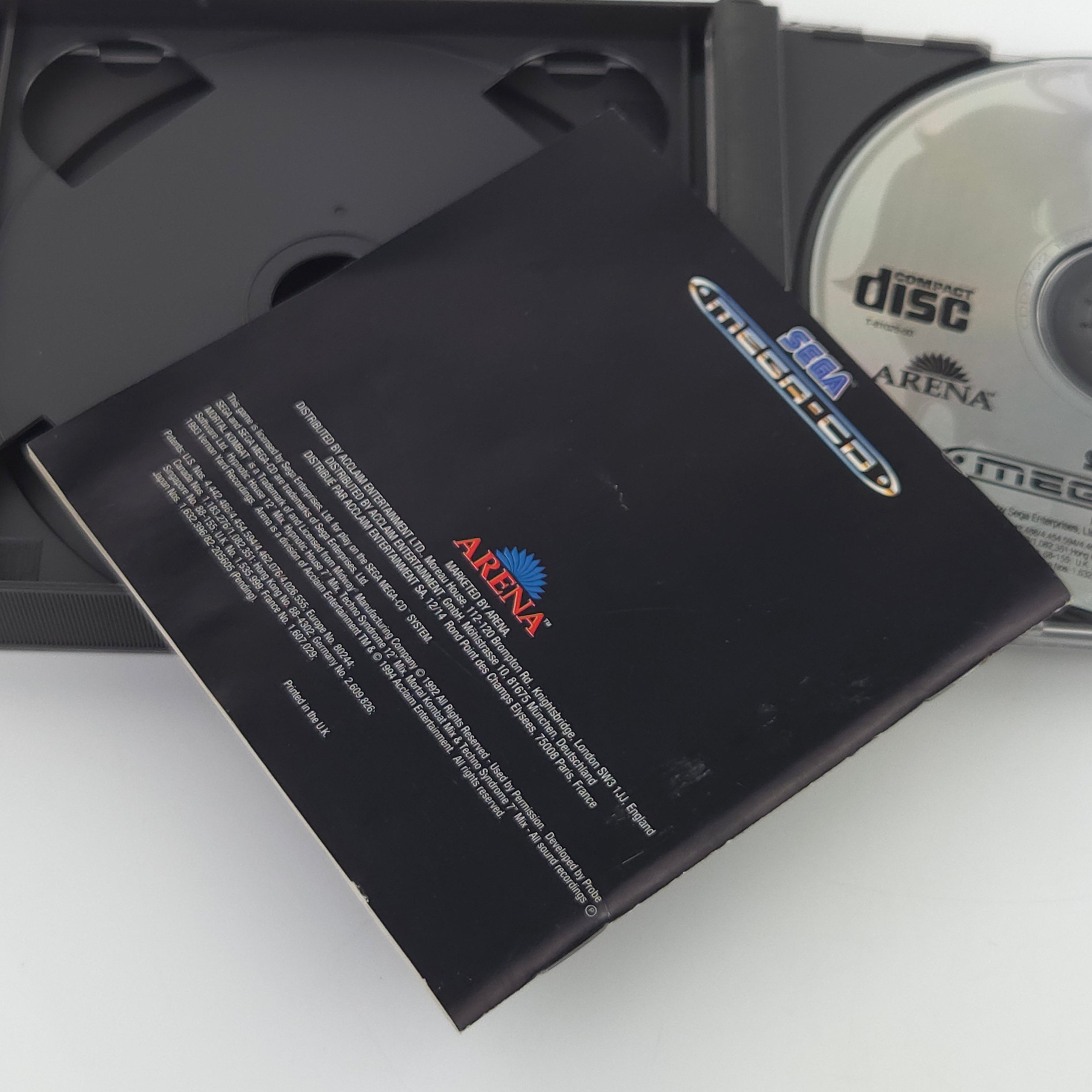 Sega Mega-CD Spiel – Mortal Kombat (PAL OVP)