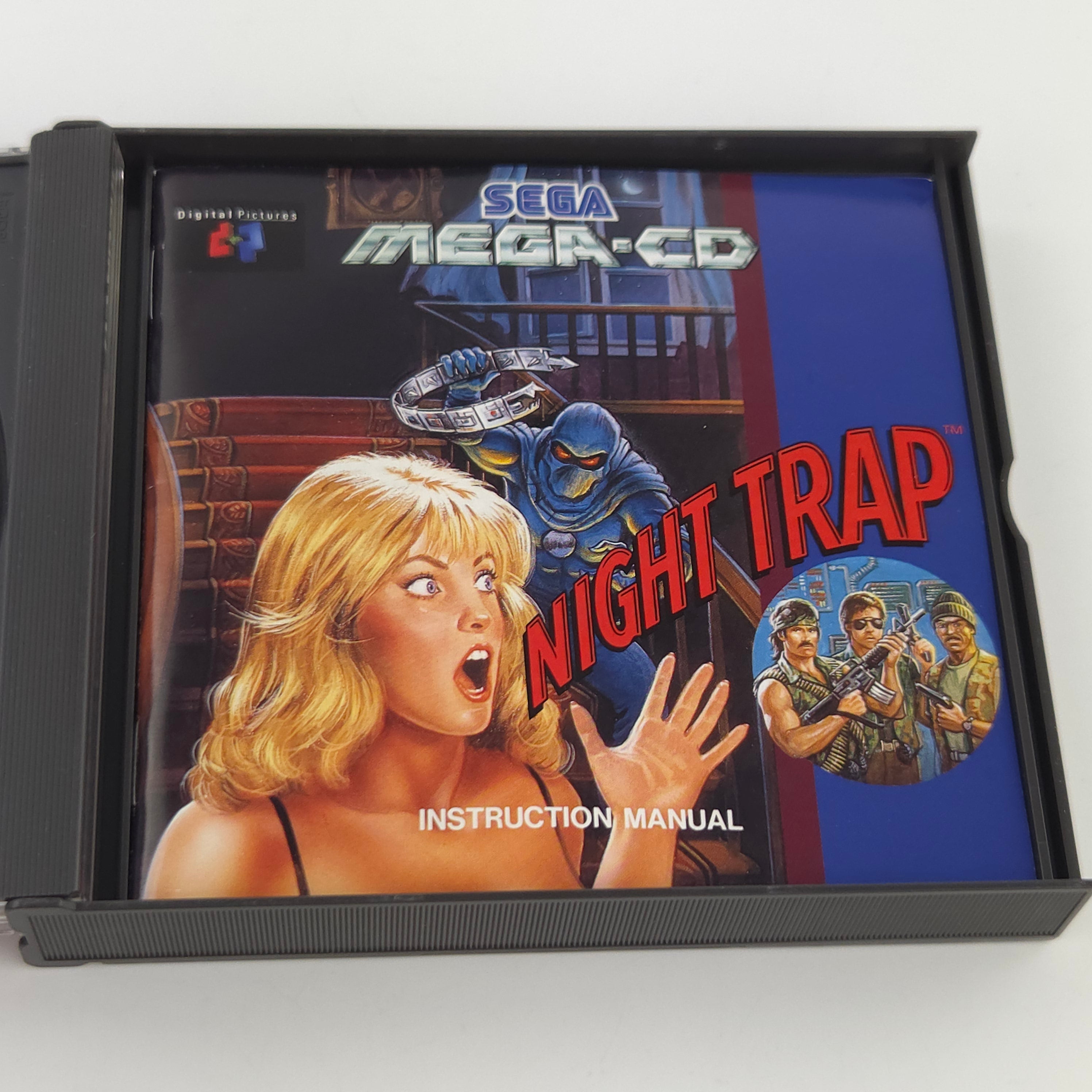 Sega Mega CD Spiel Night Trap OVP PAL