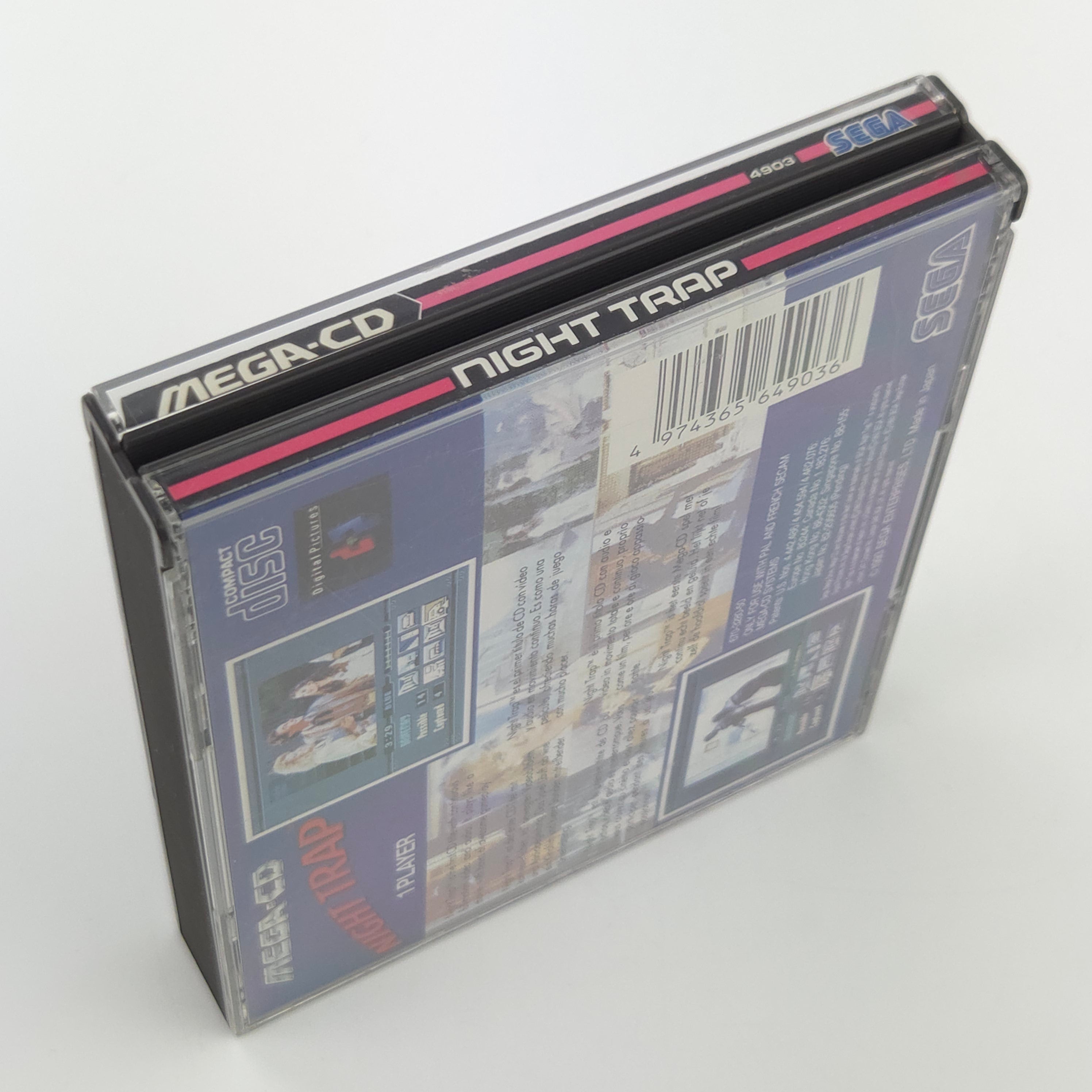 Sega Mega CD Spiel Night Trap OVP PAL