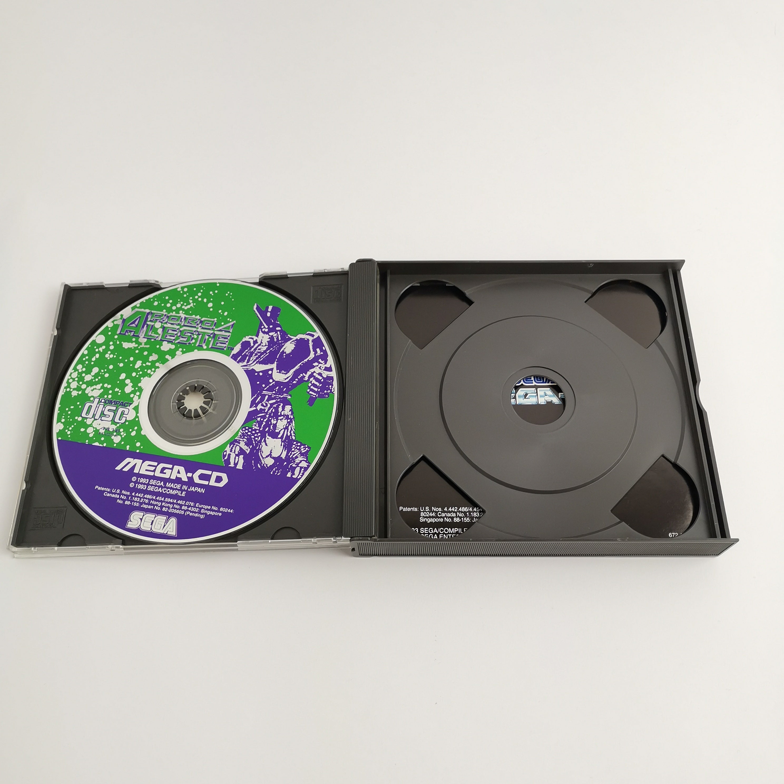 Sega Mega-CD Spiel – Robo Aleste Disc System OVP PAL