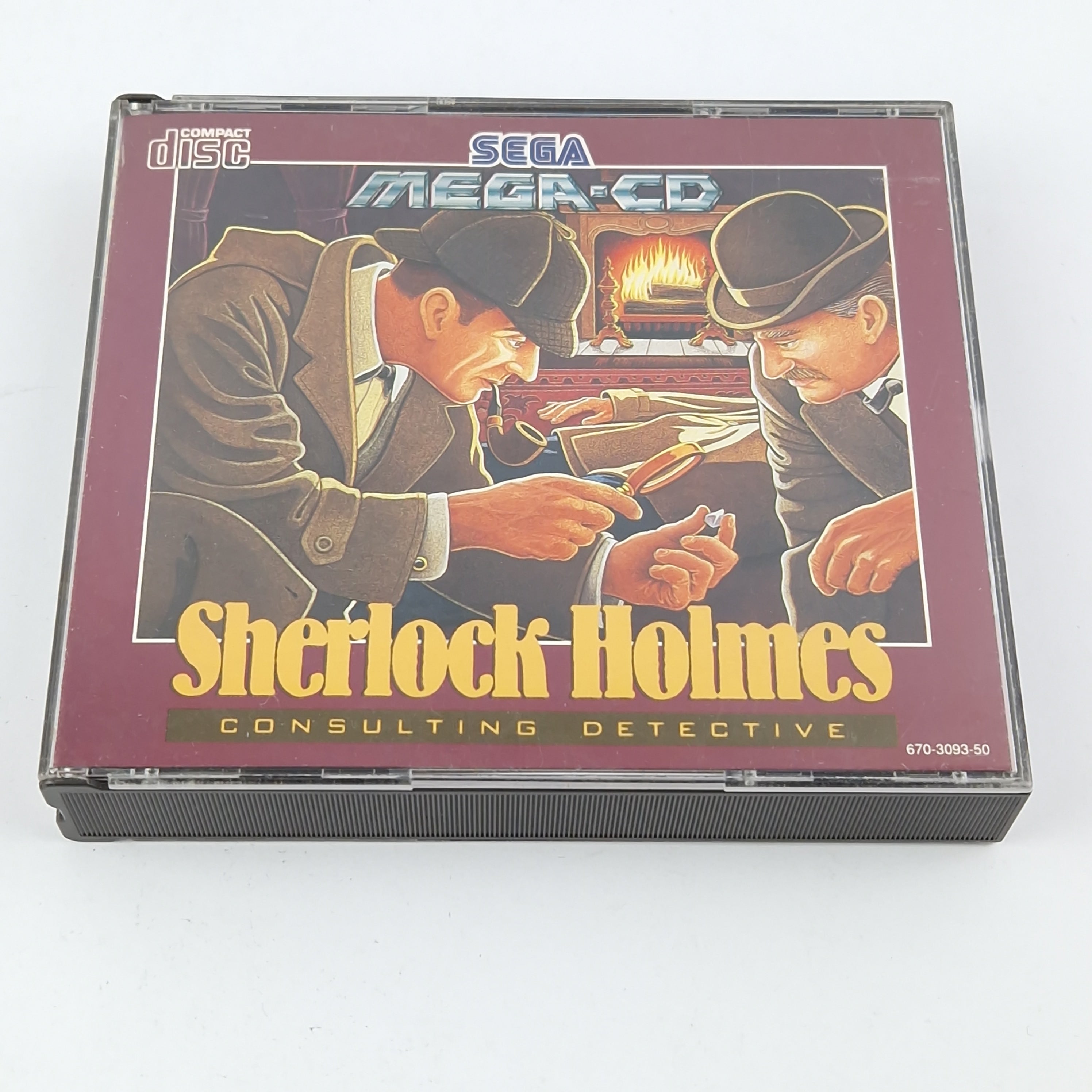 Sega Mega CD Spiel – Sherlock Holmes (OVP PAL)