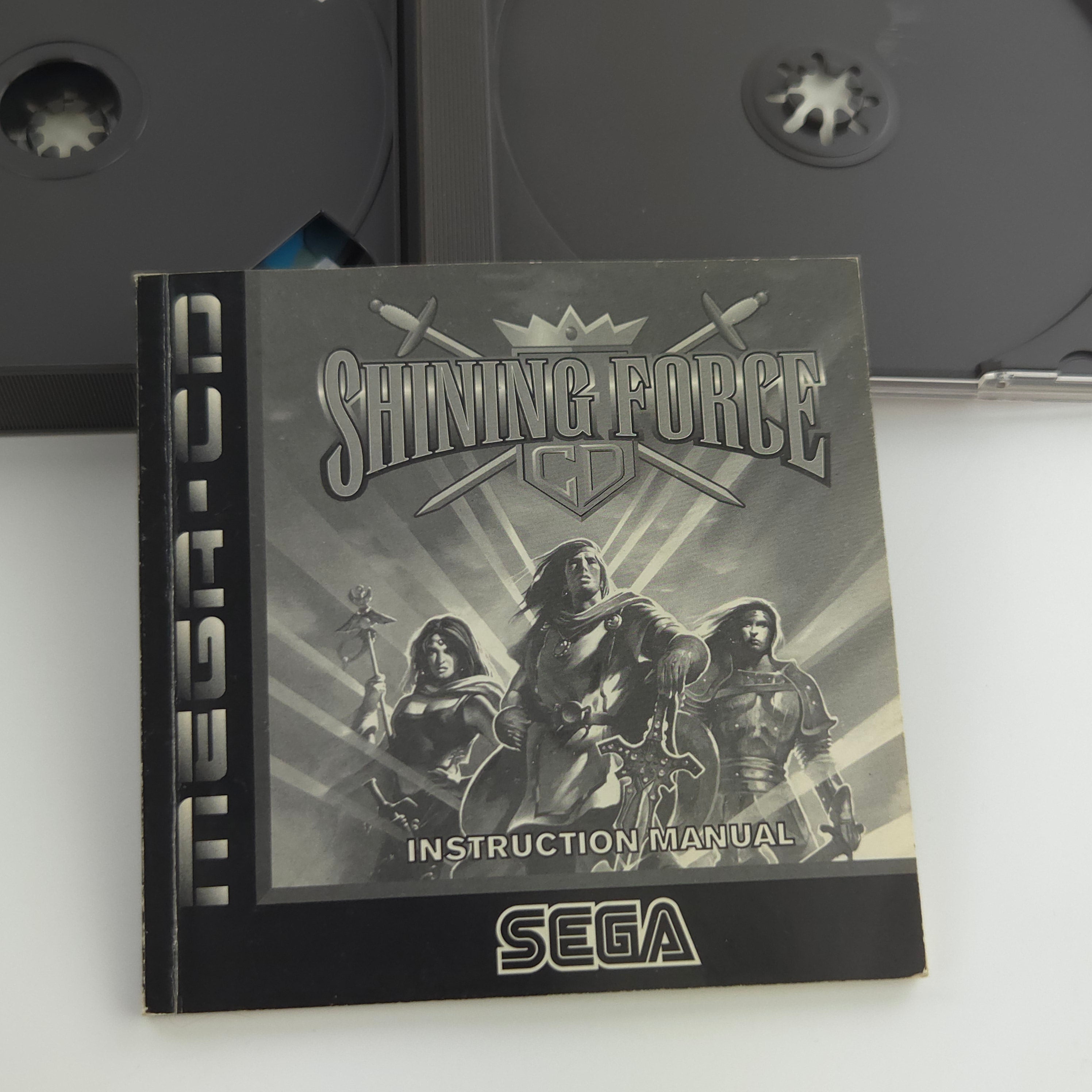 Sega Mega-CD Spiel – Shining Force CD (PAL OVP CIB)