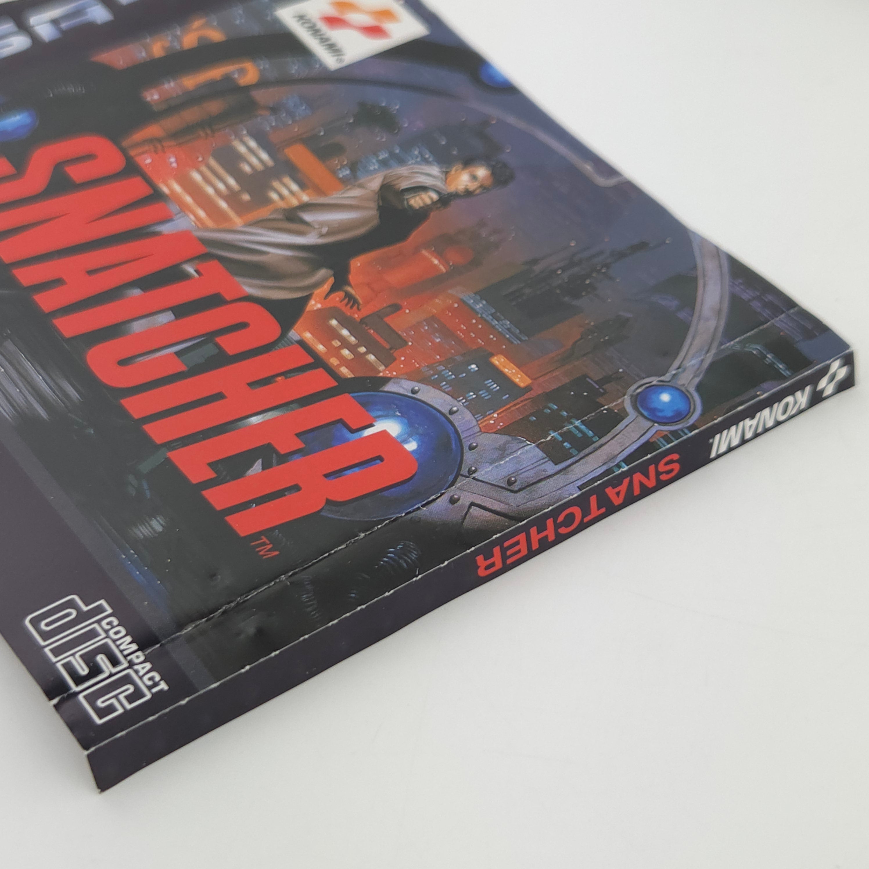 Sega Mega CD Spiel Snatcher Kojima PAL EUR