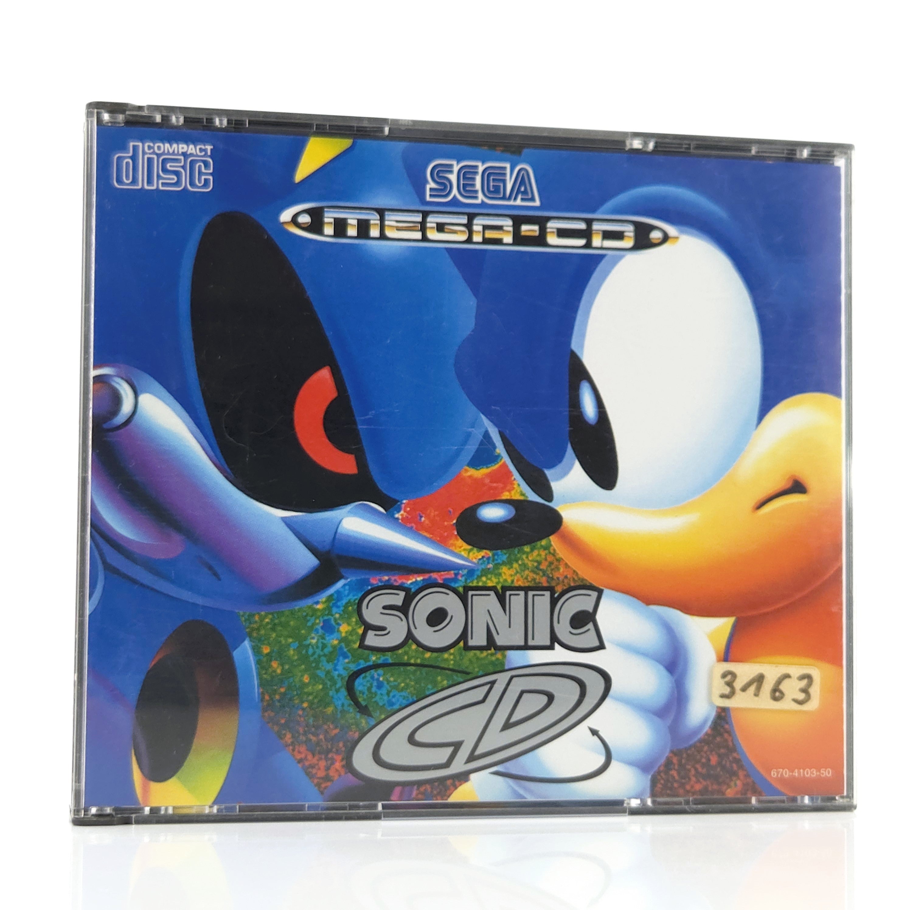 Sega Mega CD Spiel Sonic CD OVP PAL