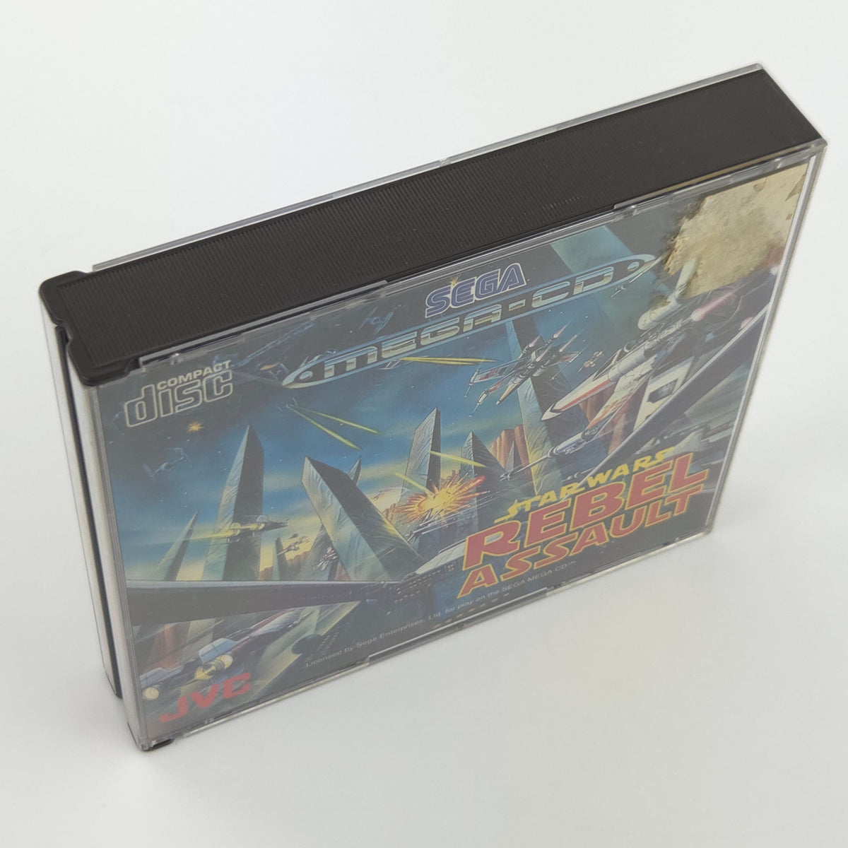 Sega Mega CD Spiel Star Wars Rebel Assault OVP