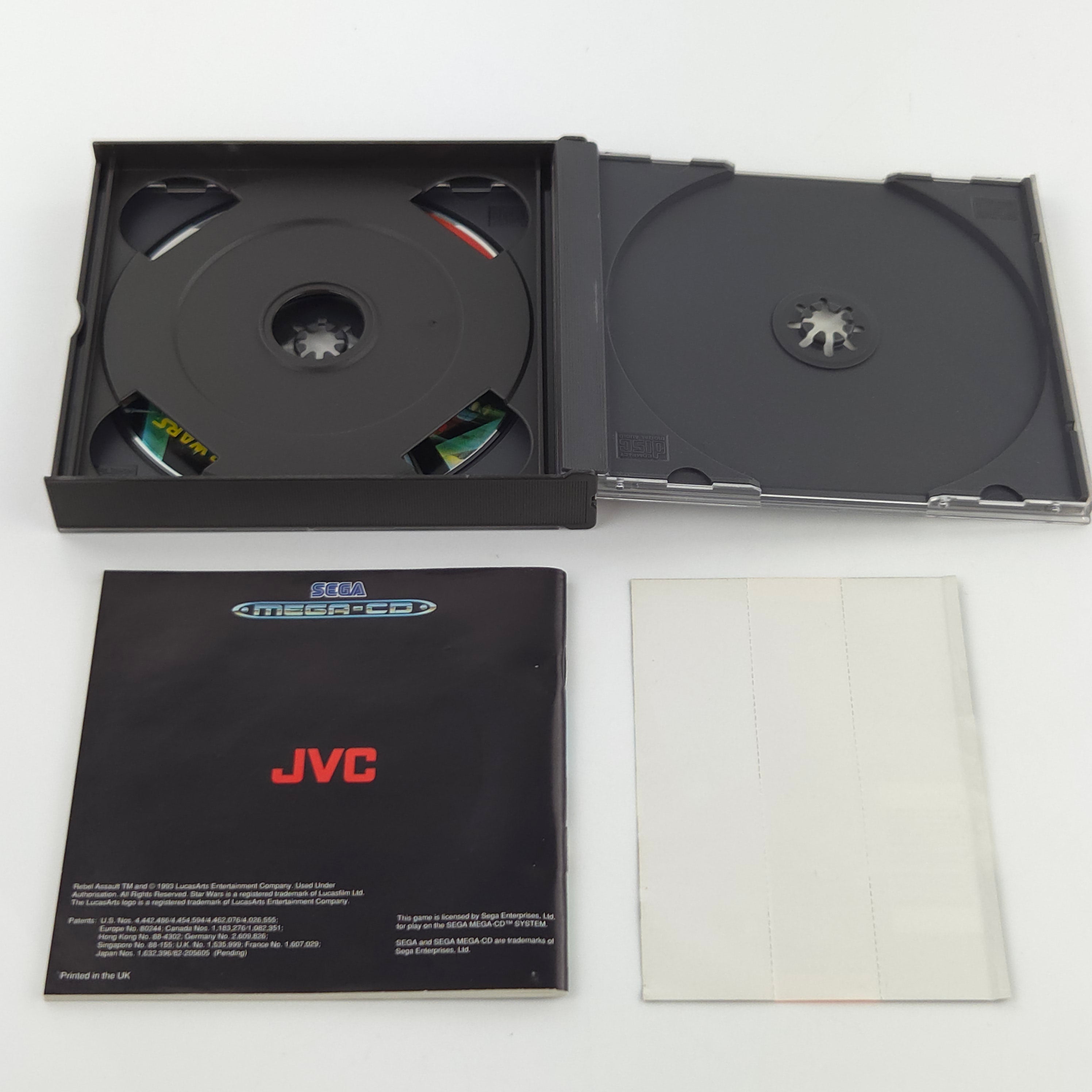 Sega Mega CD Spiel Star Wars Rebel Assault OVP