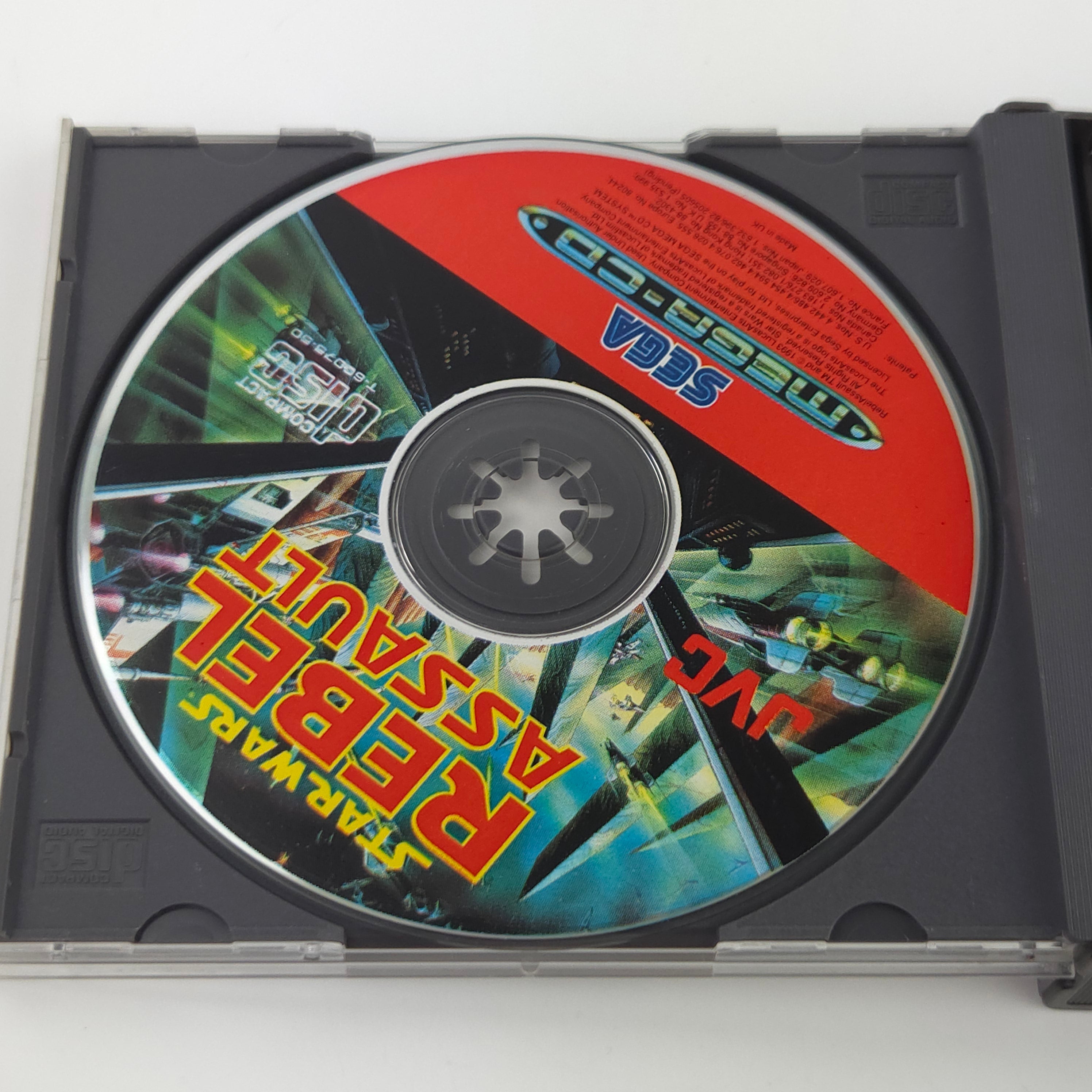 Sega Mega CD Spiel Star Wars Rebel Assault OVP
