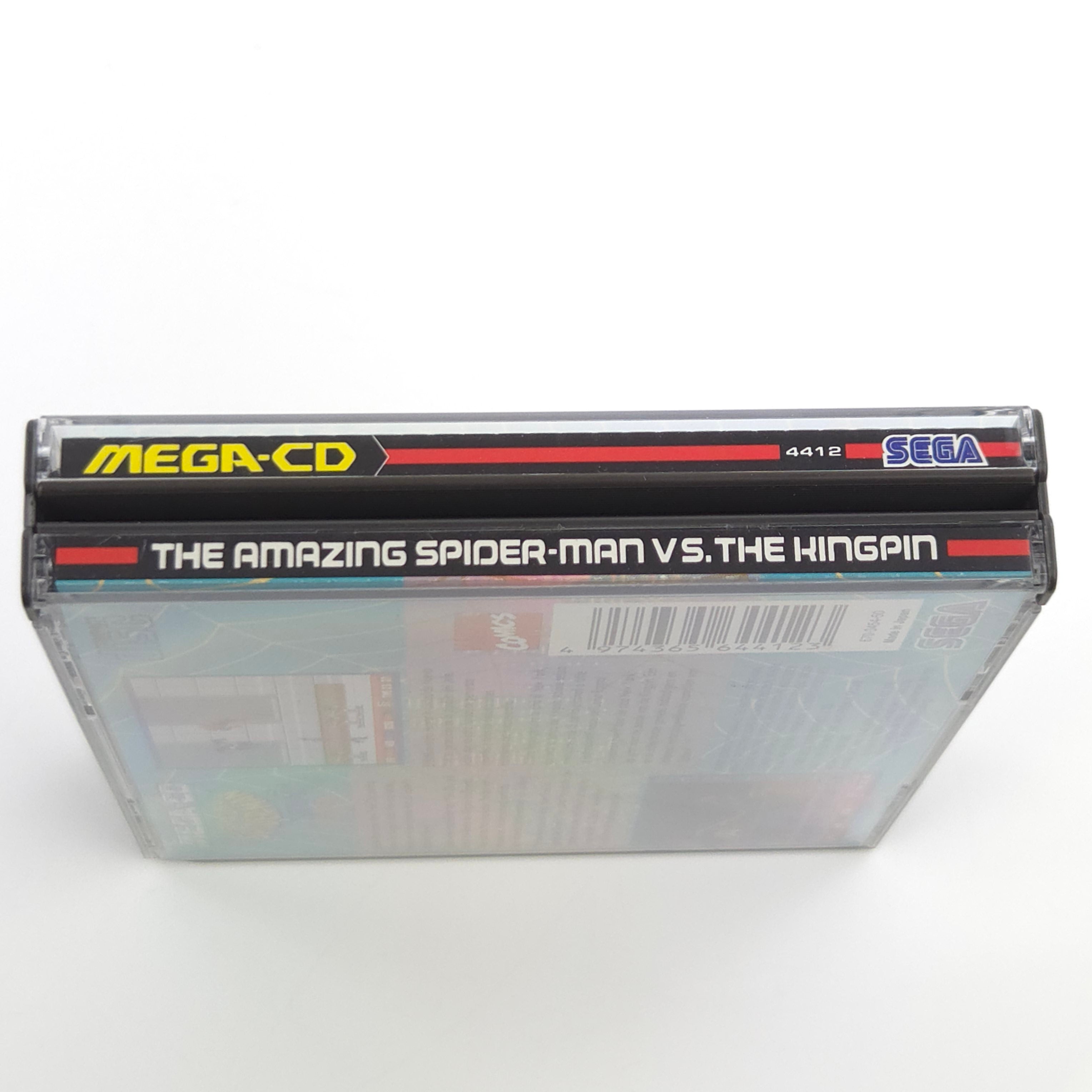 Sega Mega-CD Spiel – The Amazin Spider-Man vs The Kingpin OVP