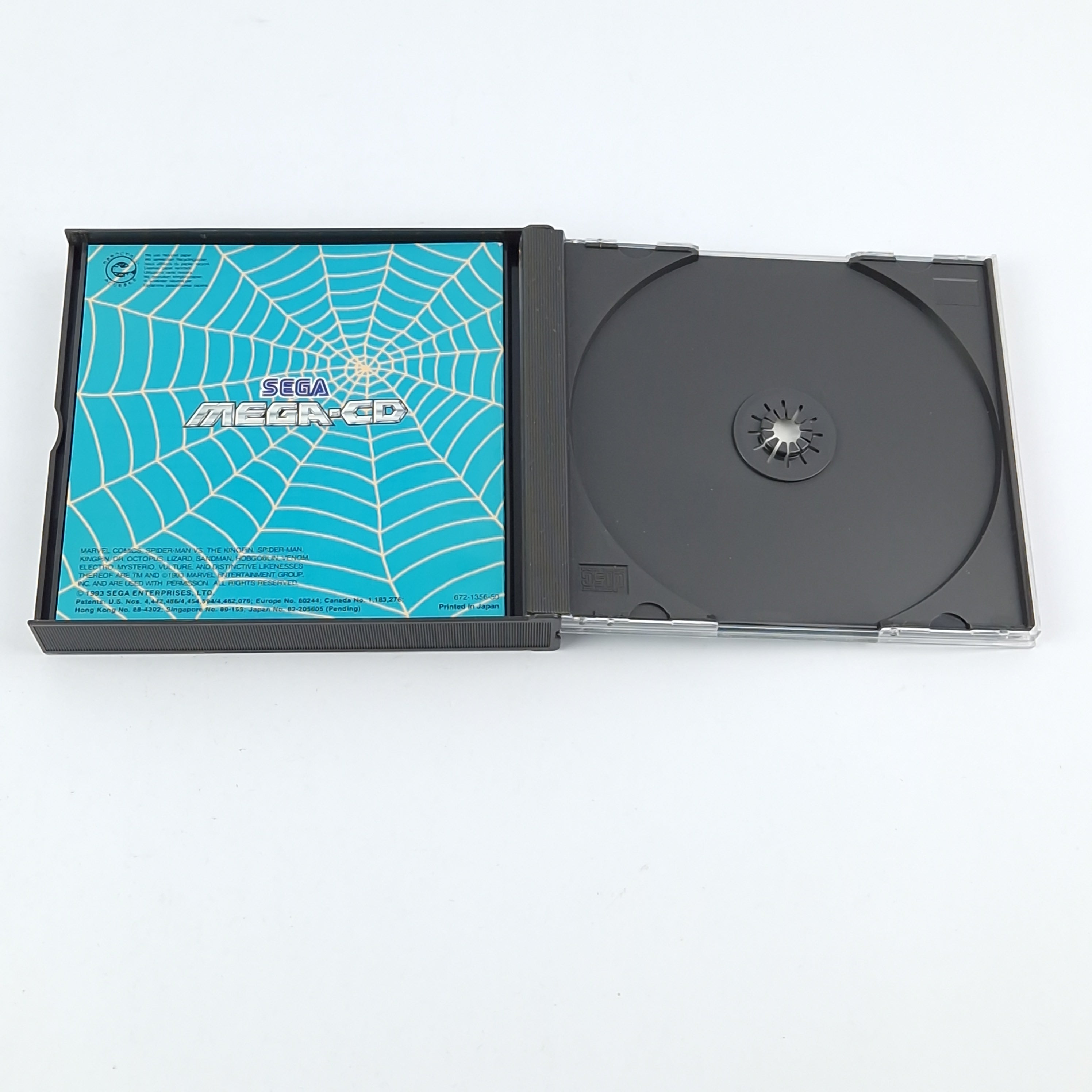 Sega Mega CD Spiel – The Amazing Spider-Man vs Kingpin OVP