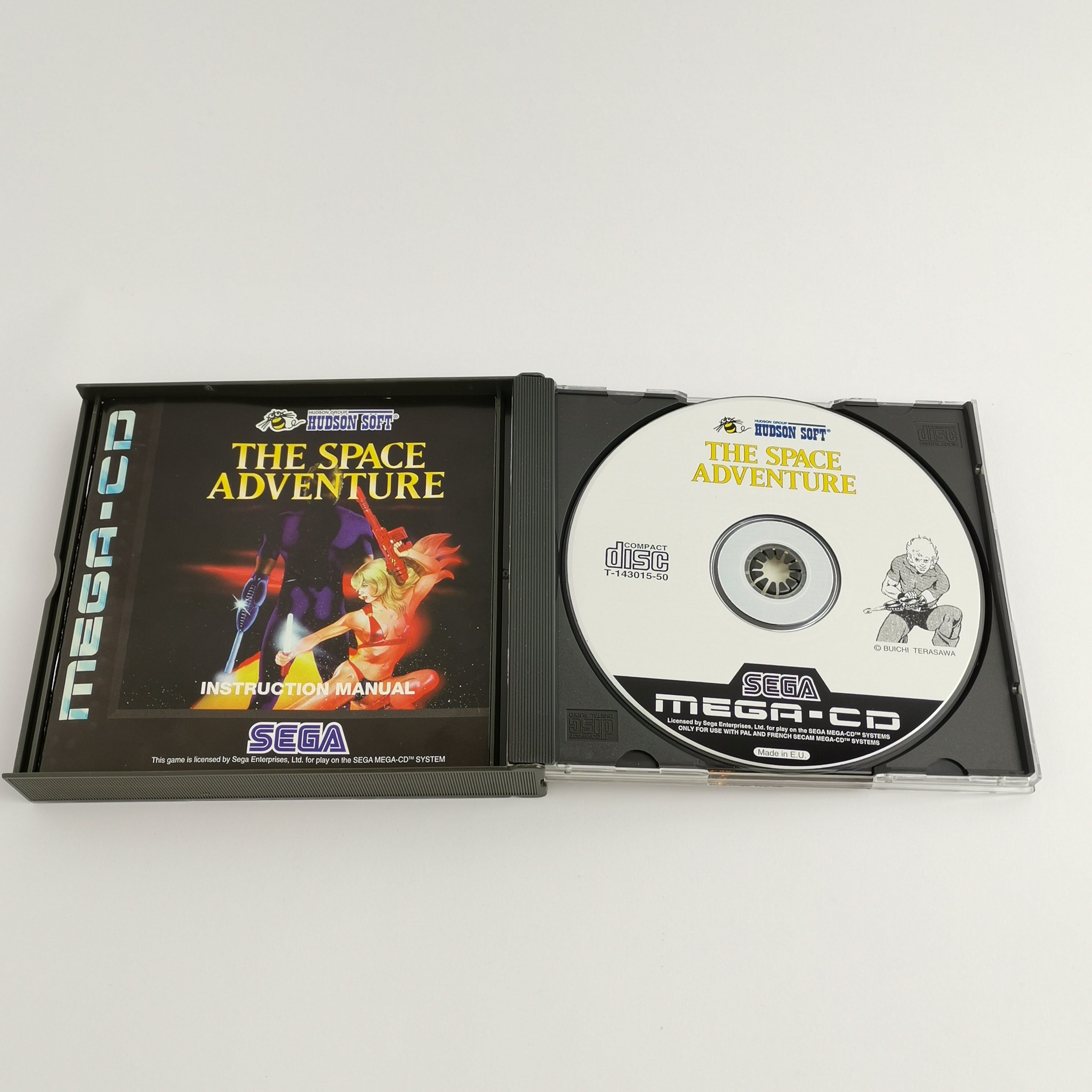 Mega-CD Spiel – The Space Adventure (Hudson Soft PAL OVP)