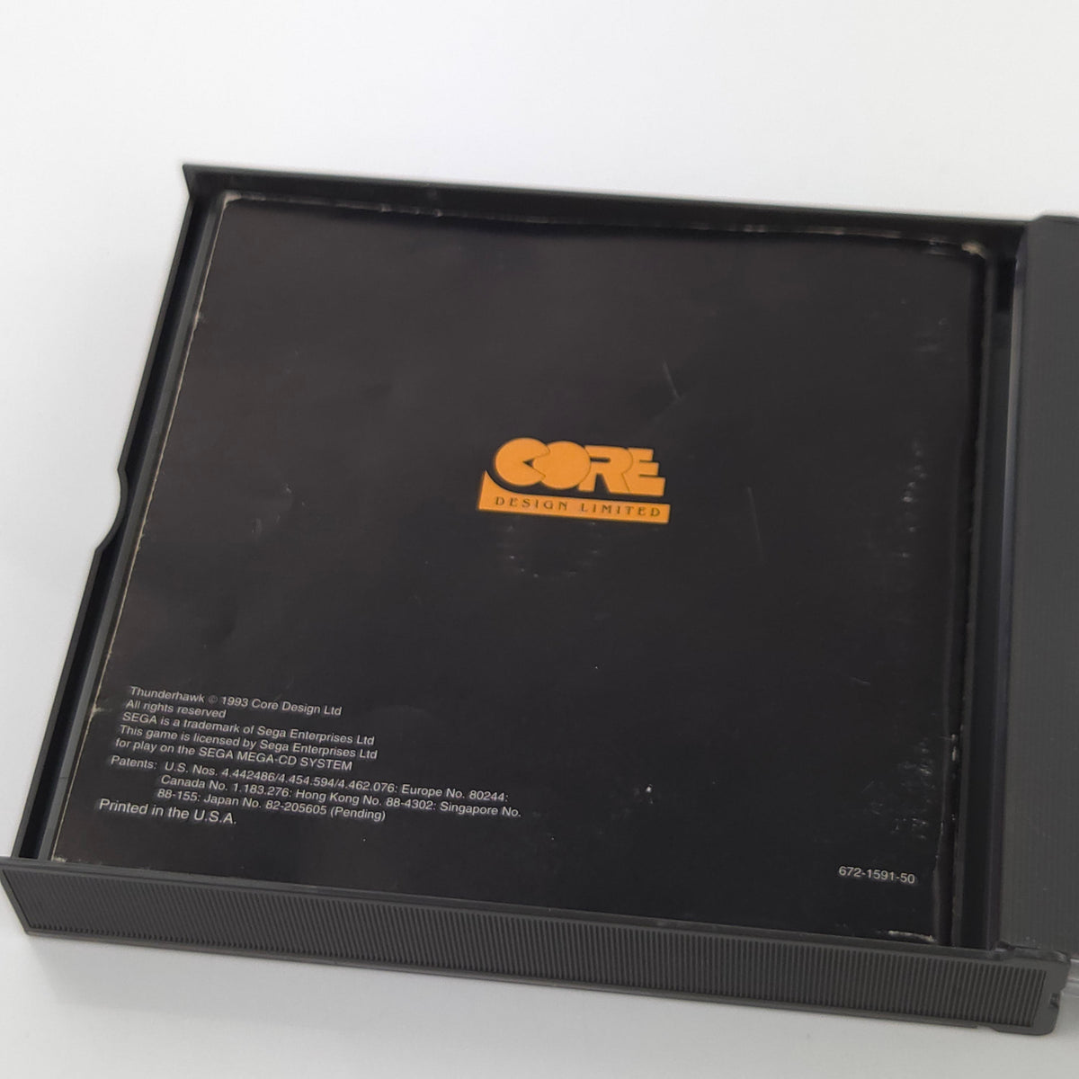 Sega Mega-CD Spiel Thunderhawk OVP PAL