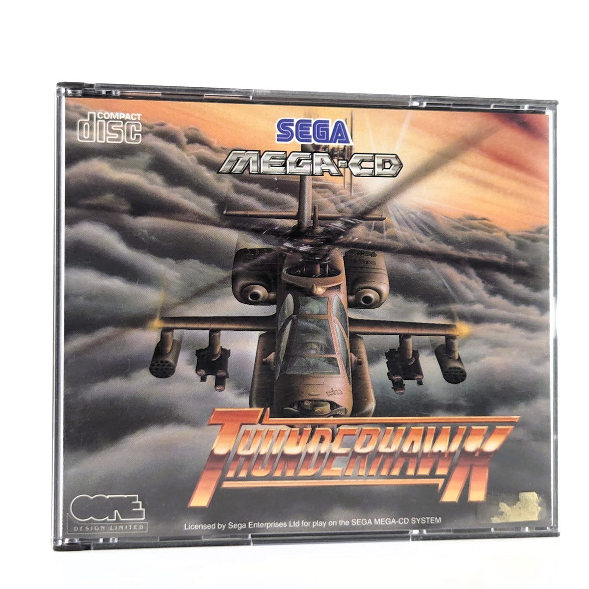 Sega Mega-CD Spiel Thunderhawk OVP PAL