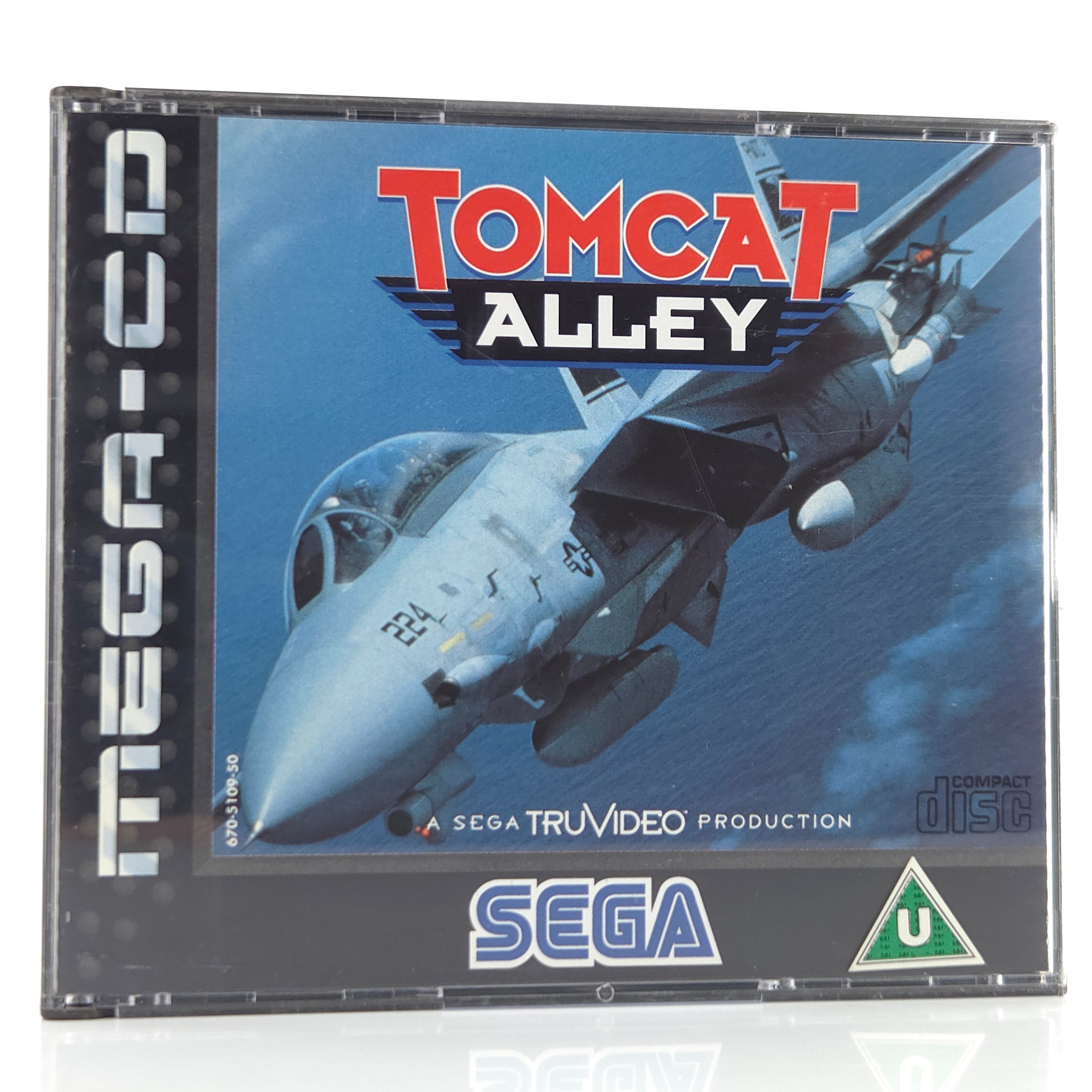Sega Mega-CD Spiel Tomcat Alley MCD OVP PAL EUR
