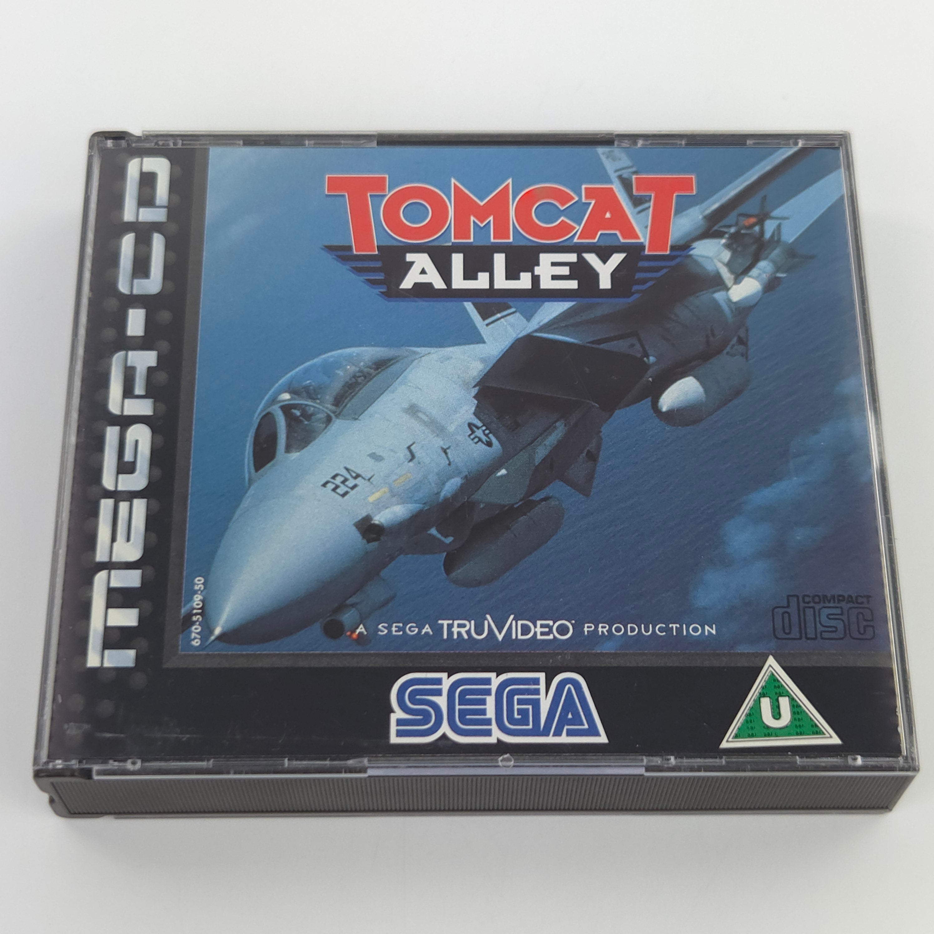 Sega Mega-CD Spiel Tomcat Alley MCD OVP PAL EUR