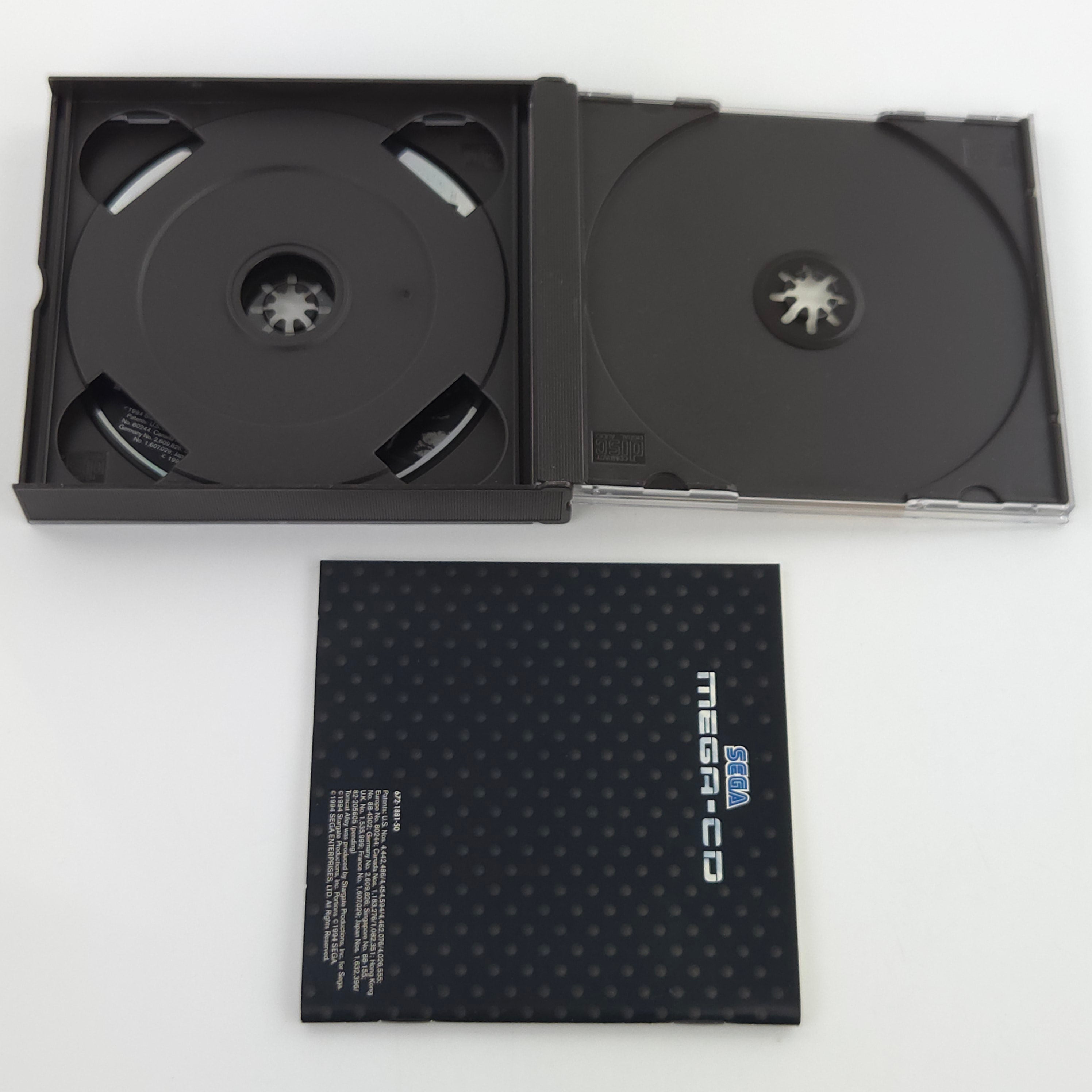Sega Mega-CD Spiel Tomcat Alley MCD OVP PAL EUR