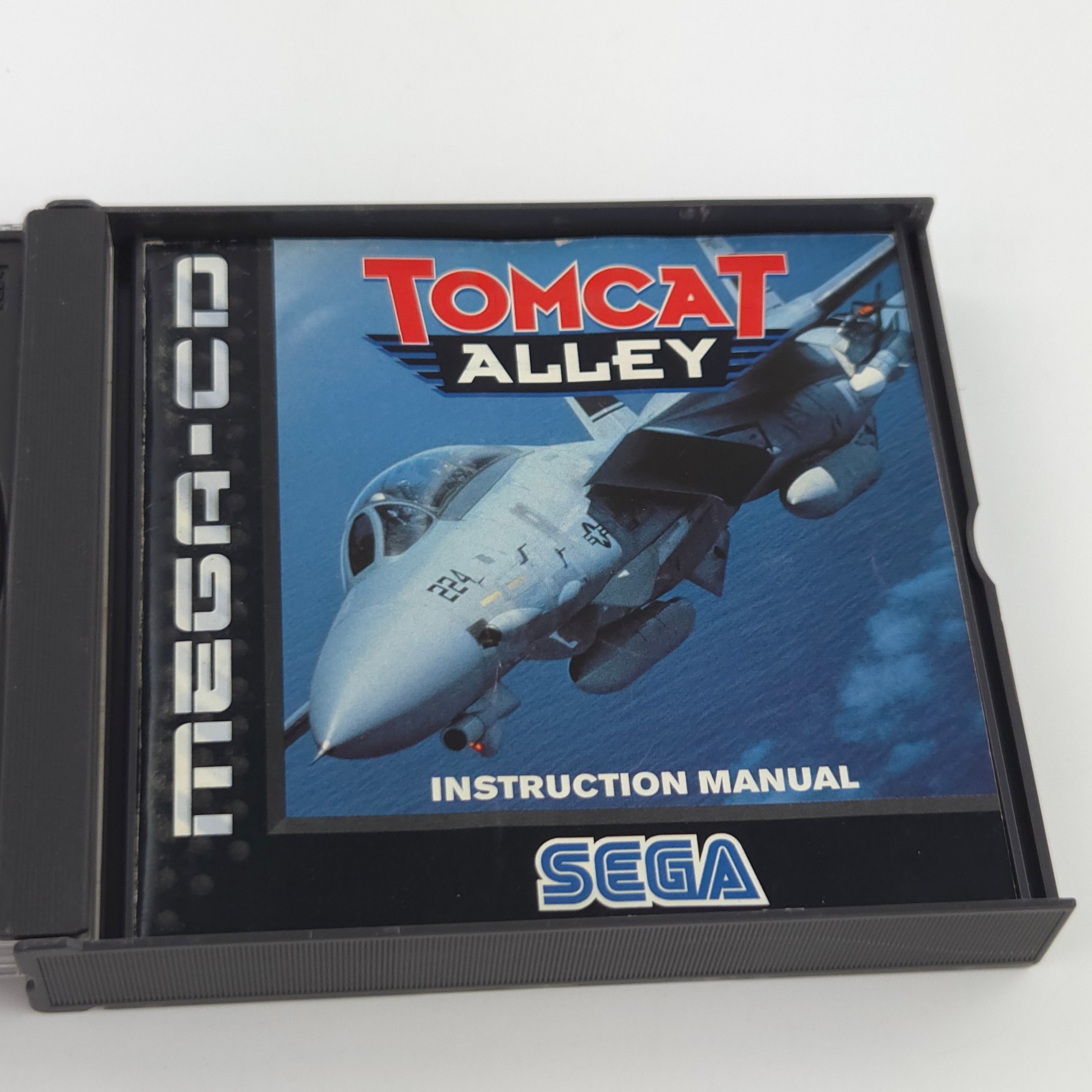Sega Mega CD Spiel Tomcat Alley OVP PAL