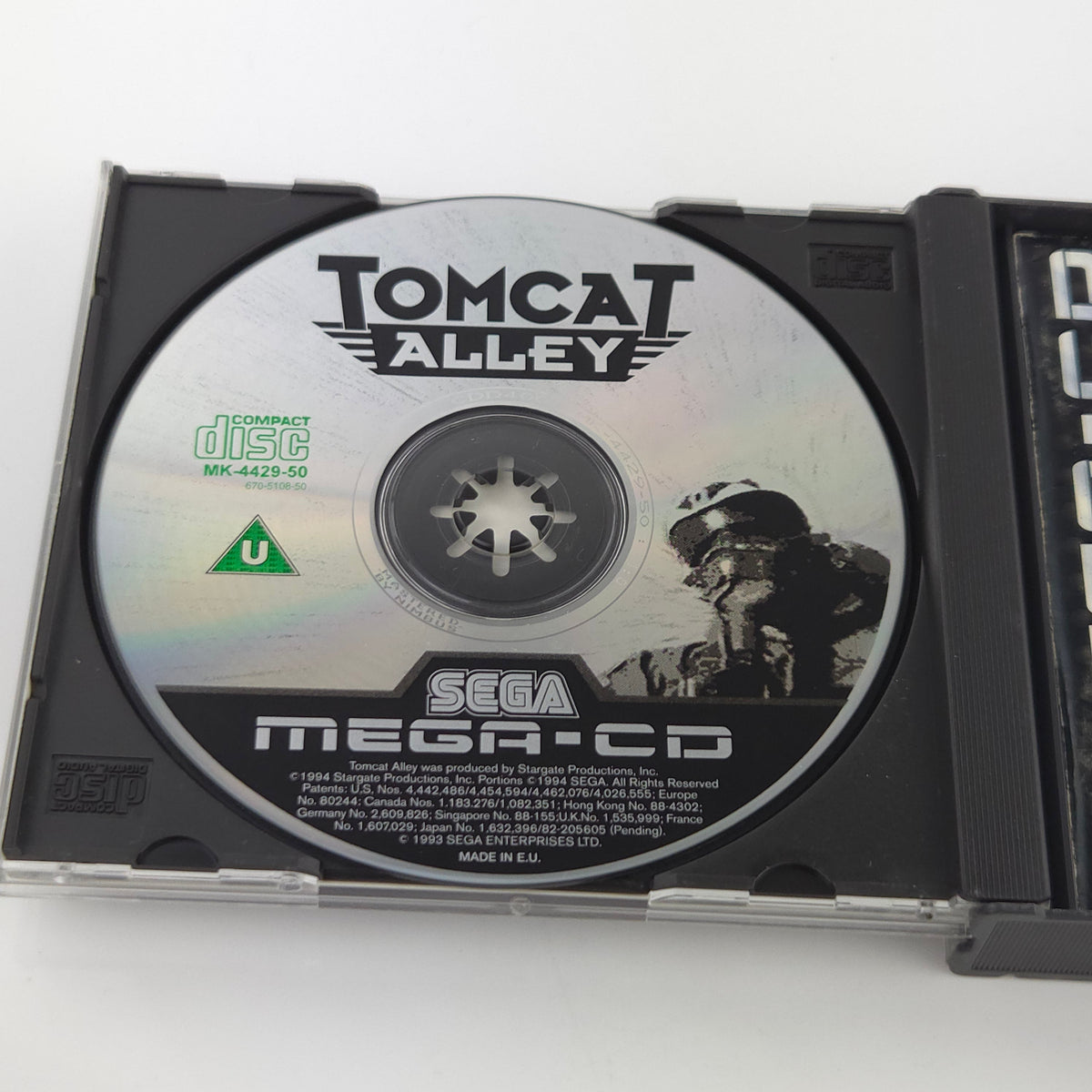 Sega Mega CD Spiel Tomcat Alley OVP PAL