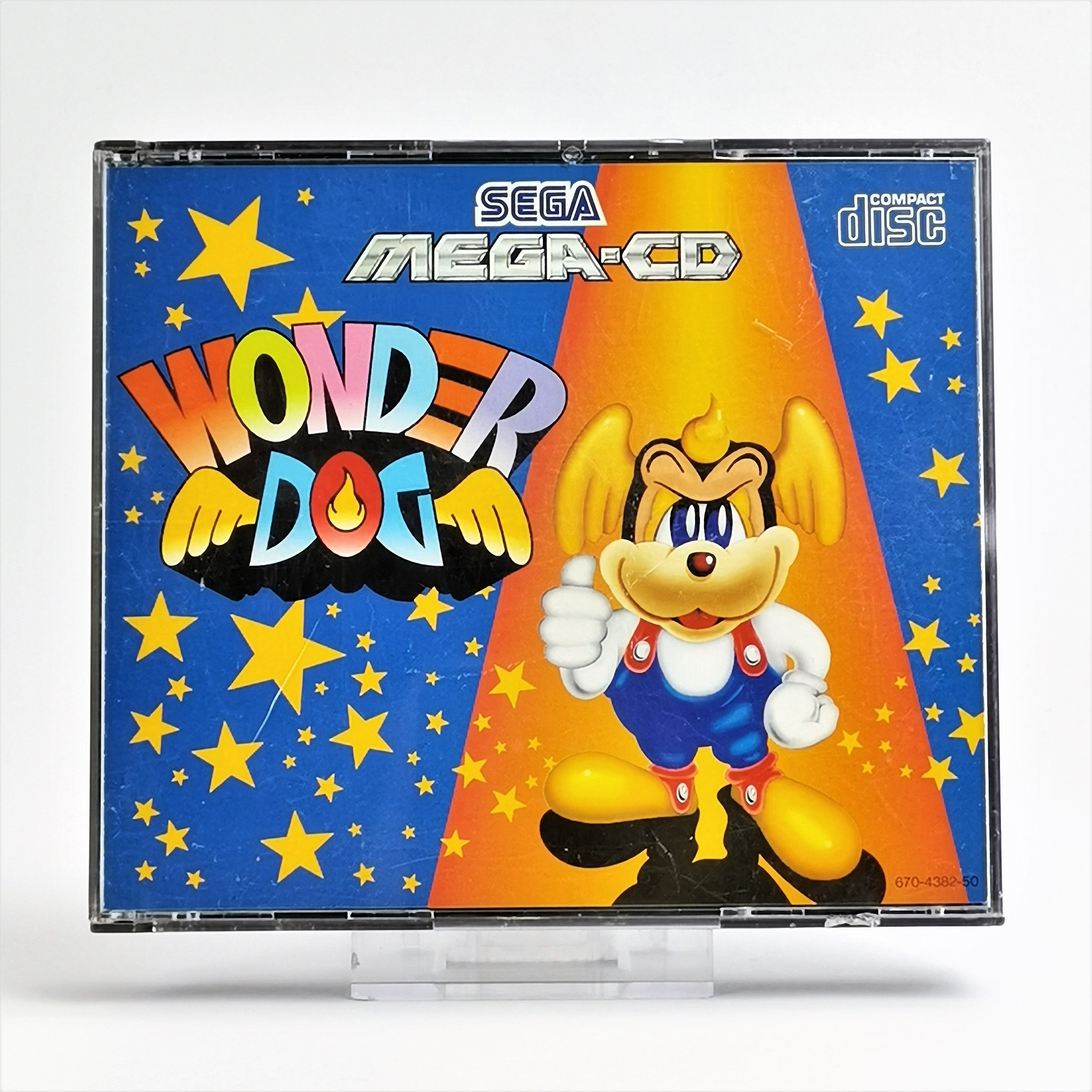 Sega Mega-CD Spiel – Wonder Dog OVP PAL Ohne Anleitung