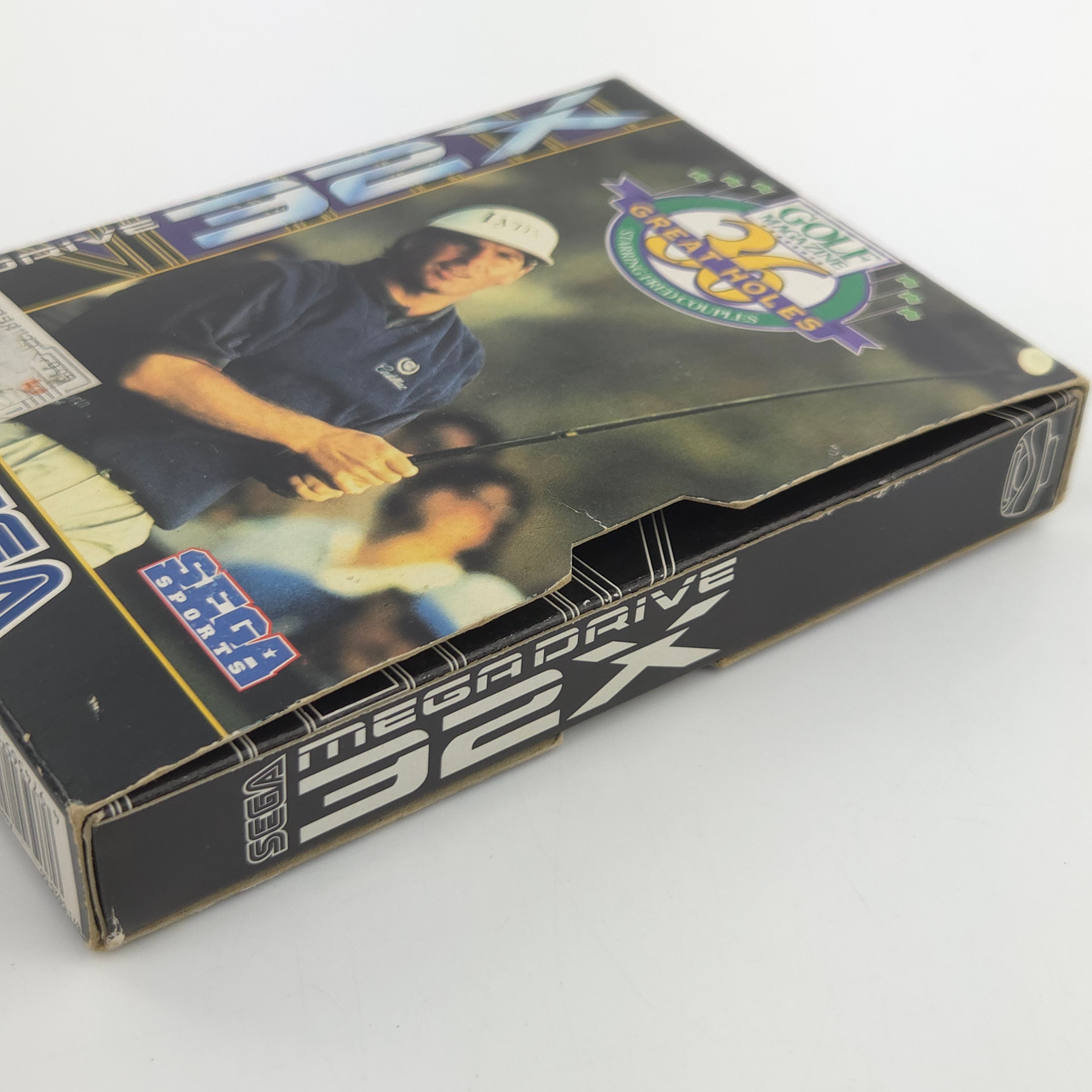 Sega Mega Drive 32X Spiel 36 Great Holes Golf MD OVP PAL