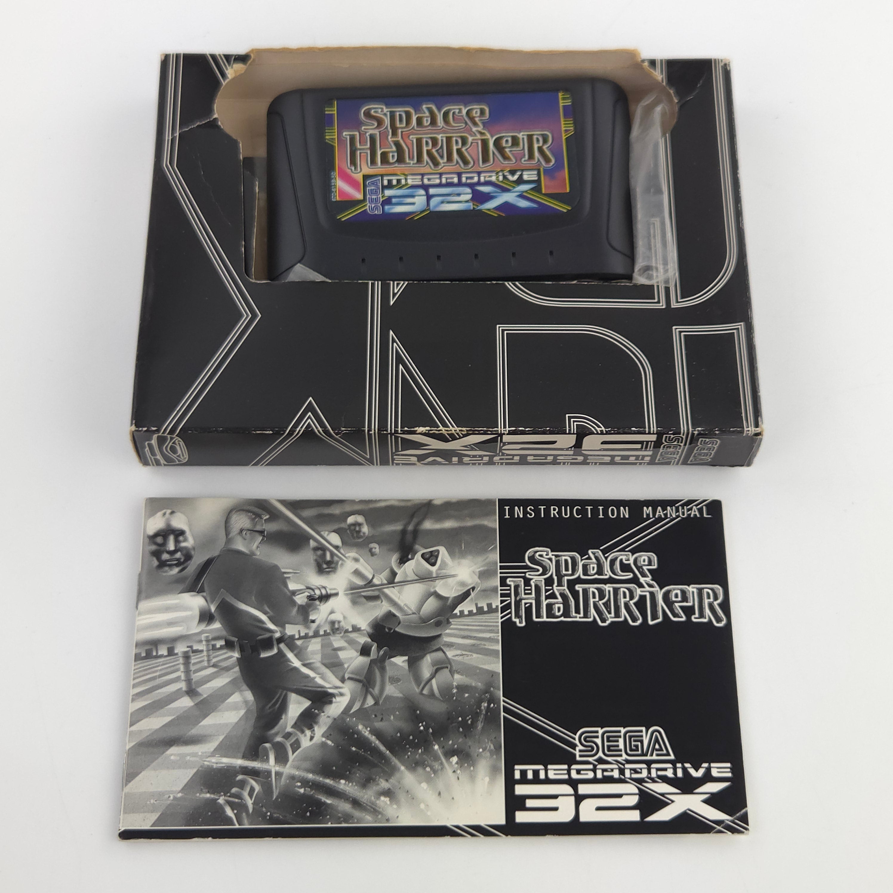 Mega Drive Spiel Space Harrier MD OVP CIB PAL EUR