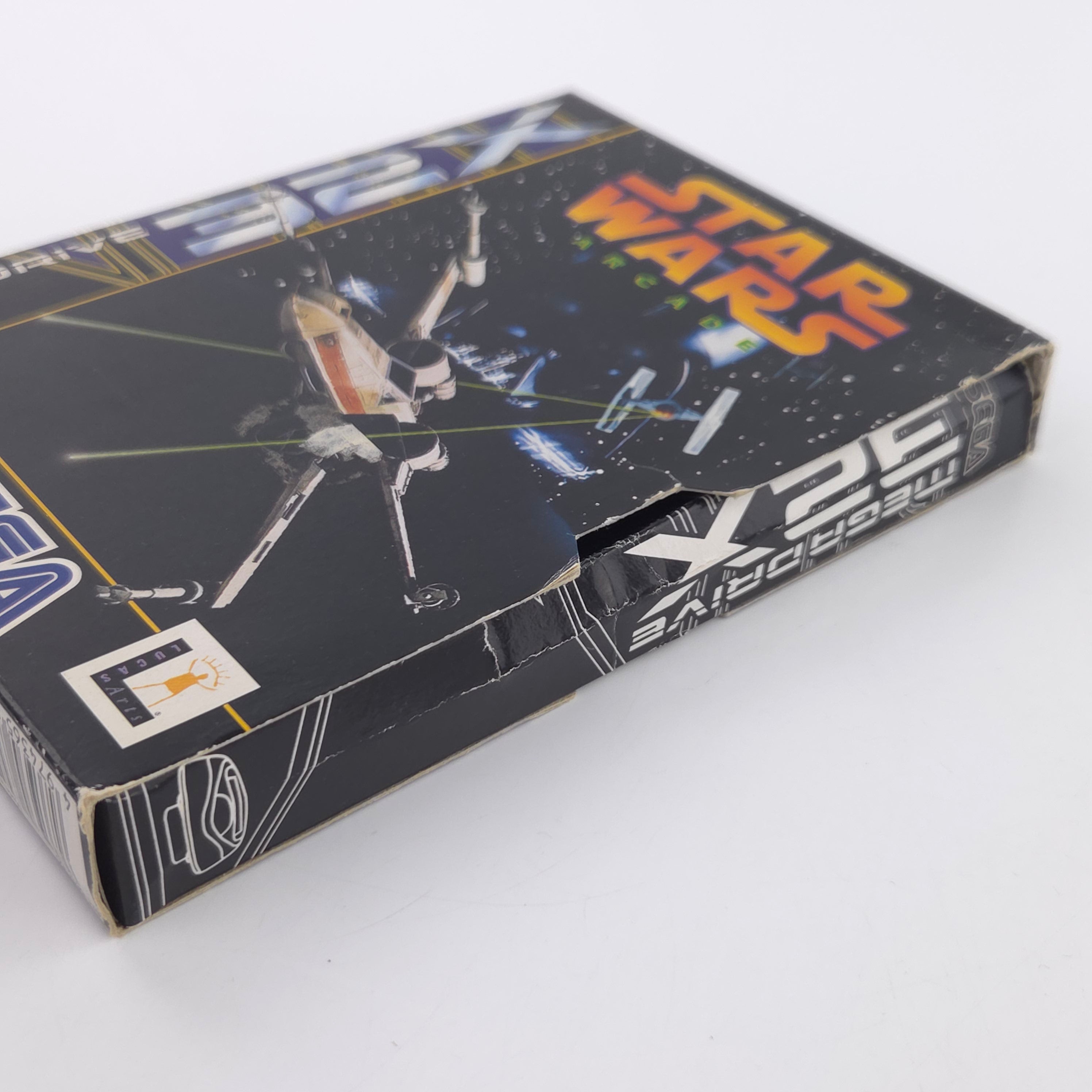 Sega Mega Drive 32X Spiel Star Wars Arcade OVP PAL EUR