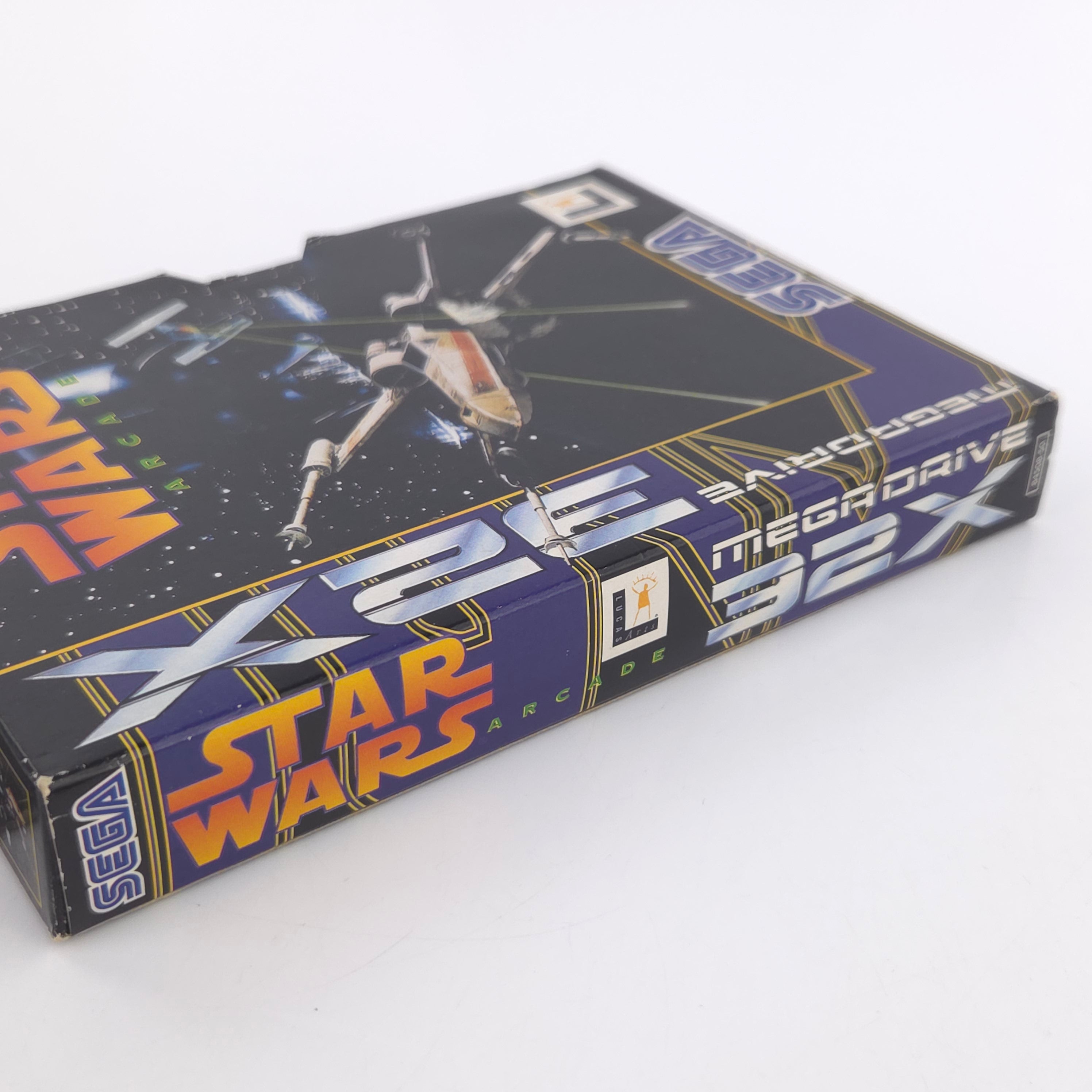 Sega Mega Drive 32X Spiel Star Wars Arcade OVP PAL EUR