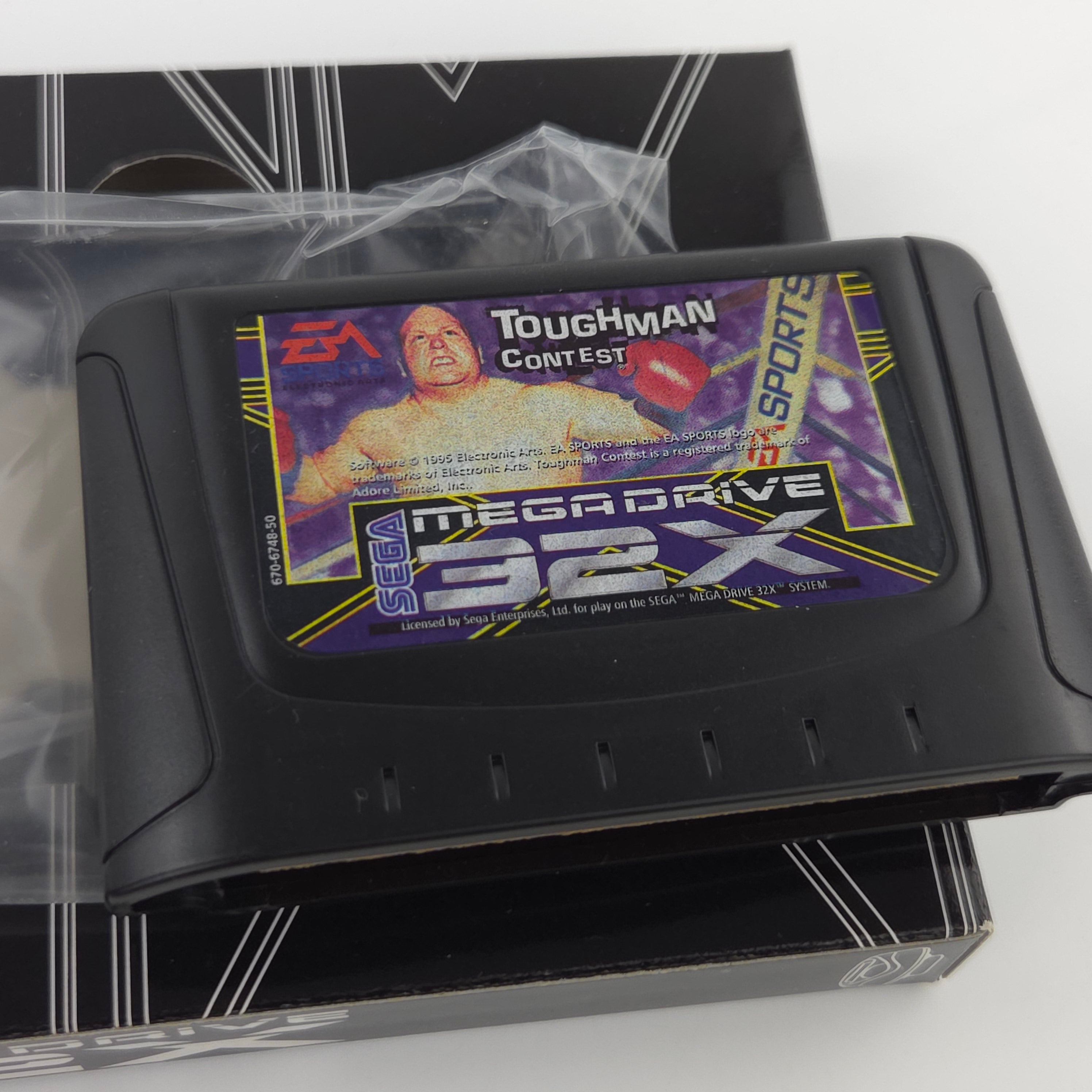 Sega Mega Drive 32X Spiel Toughman Contest MD OVP PAL